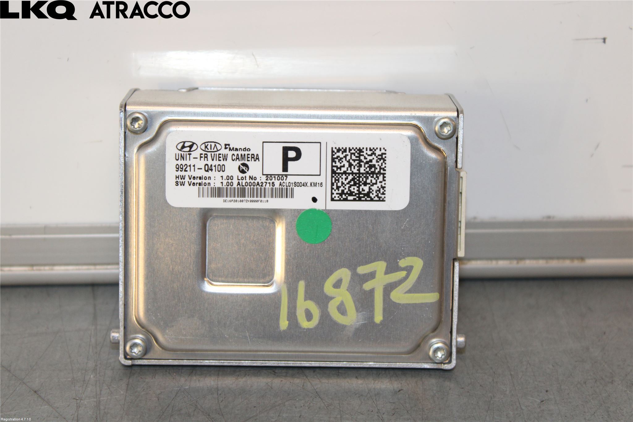 Kia NIRO (DE) 17-22 Parkeringshjälp Kamera