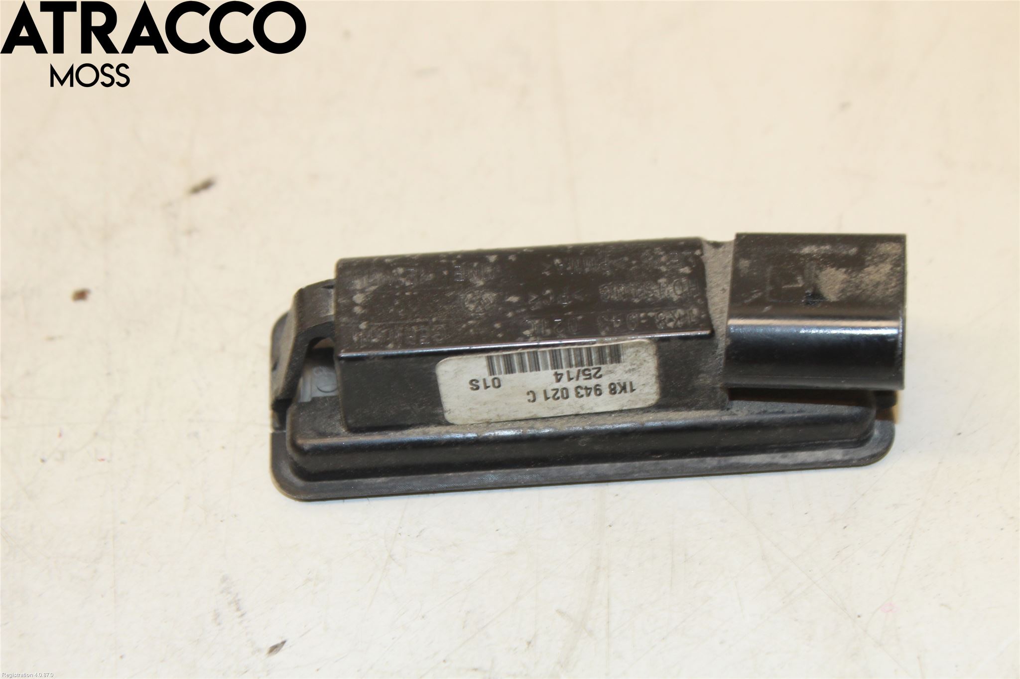 Volkswagen VW GOLF / E-GOLF VII 13-20 Skylt Belysning