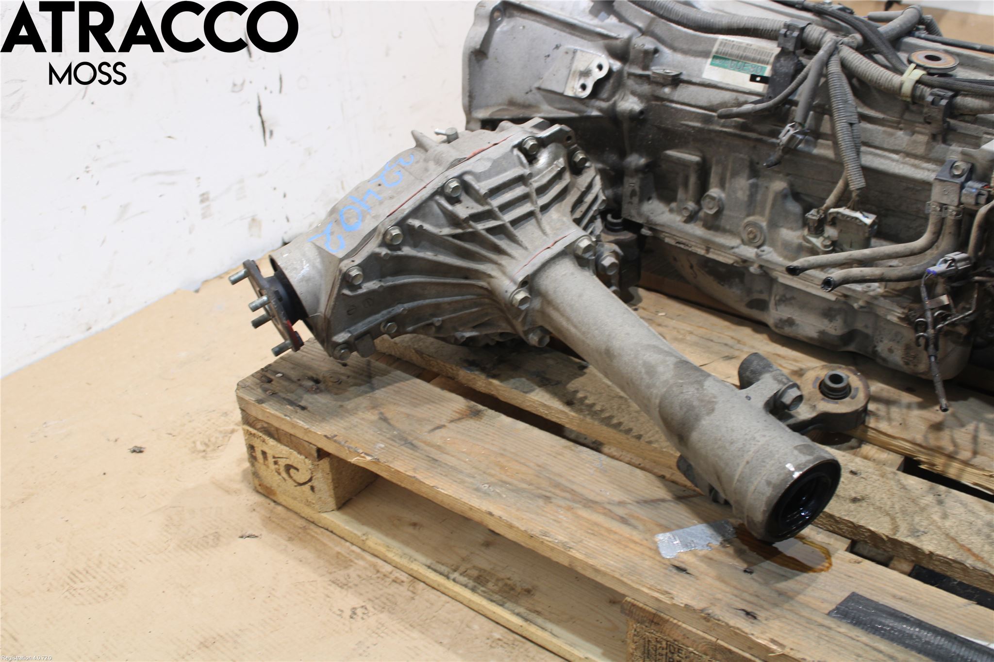 Toyota LANDCRUISER J150 10-23 Framvagn Diffrential