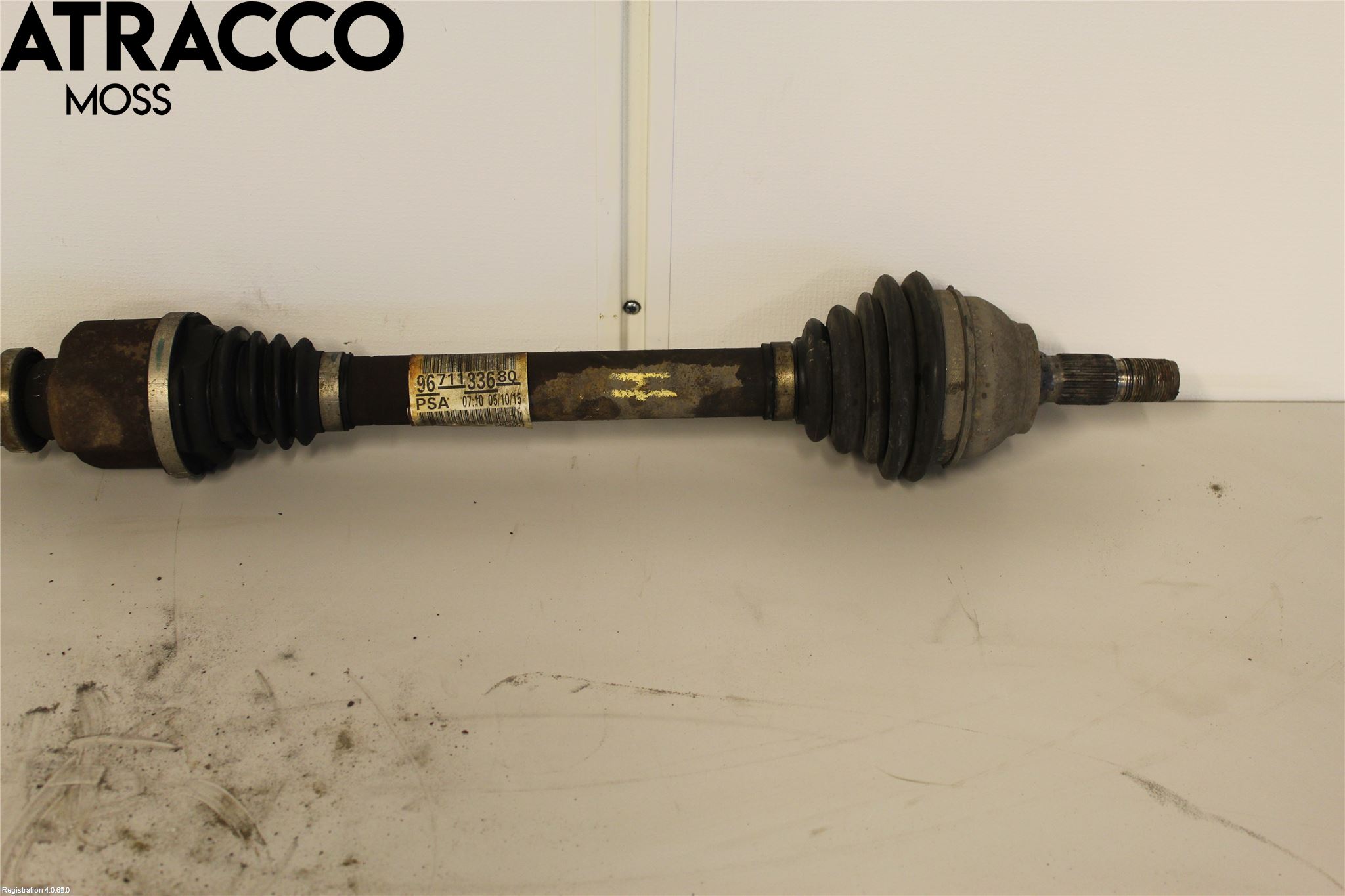 Peugeot PARTNER 16-18 Drivaxel Fram Höger