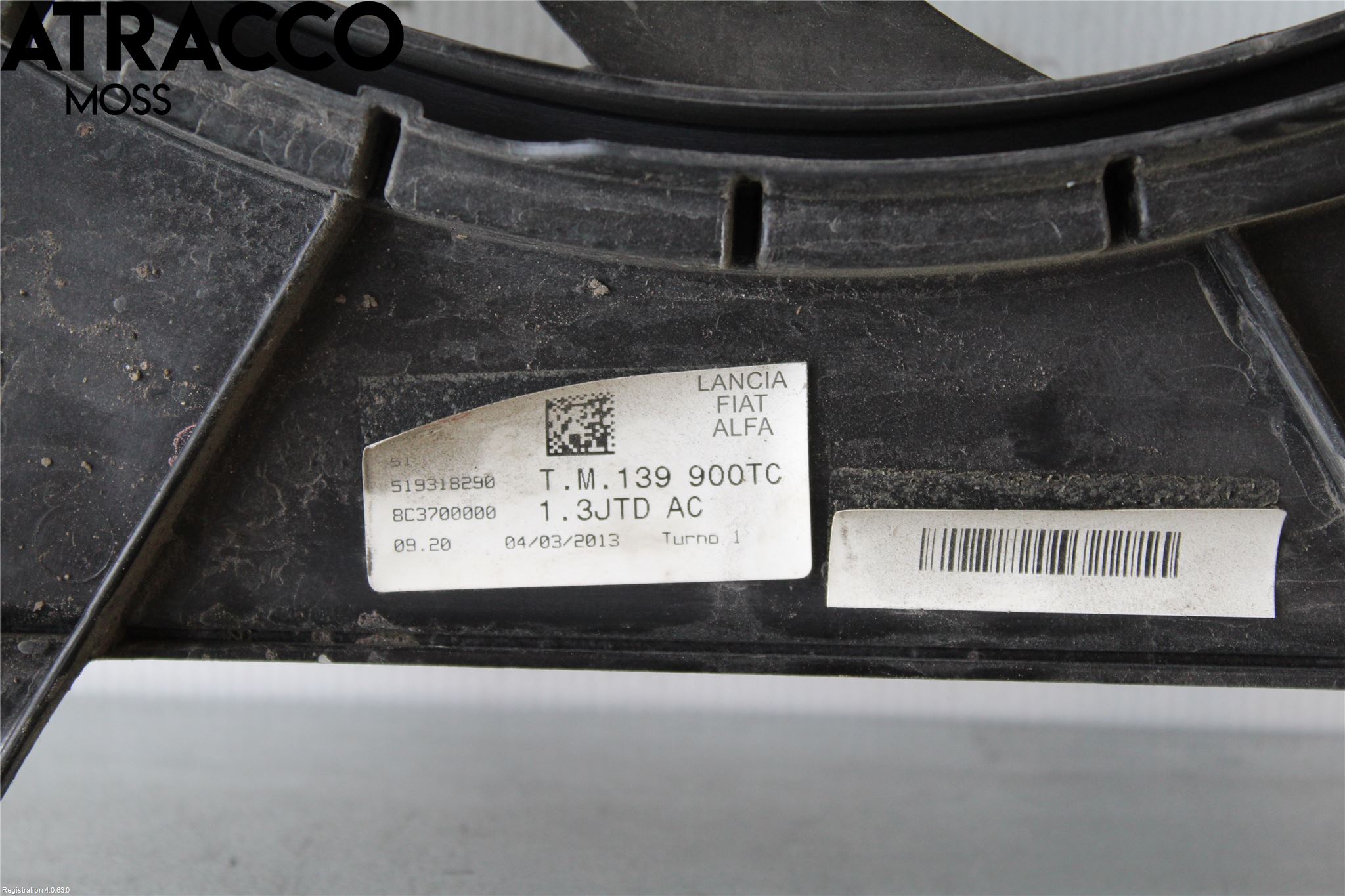 Fiat PANDA 12- Kylfläkt El
