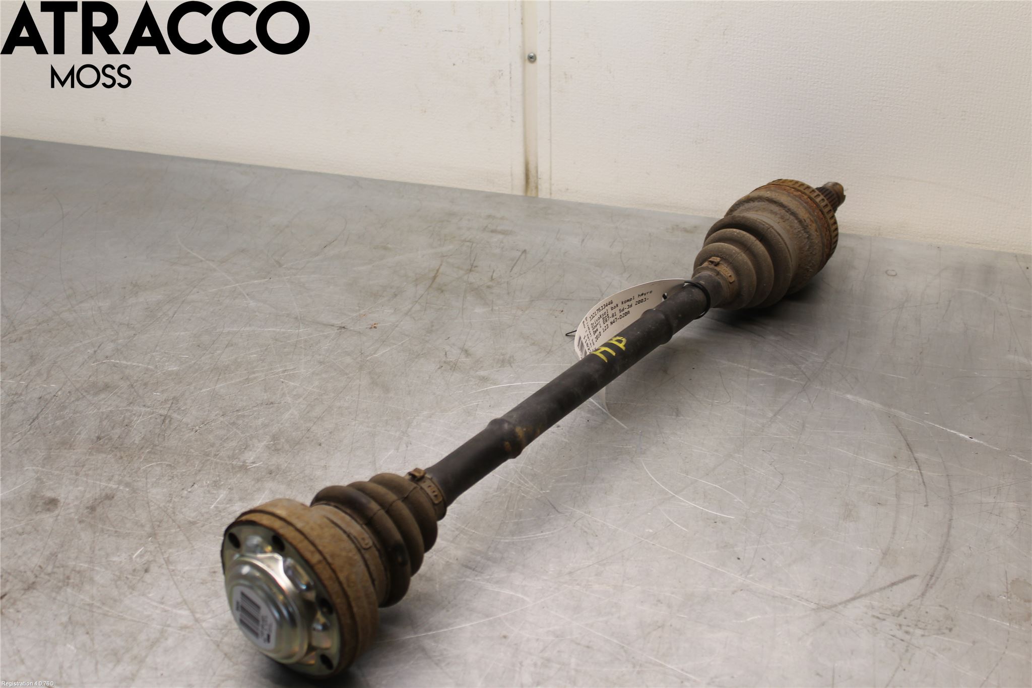 BMW 1 E87/81 5D/3D 03-11 Drivaxel Bak Höger