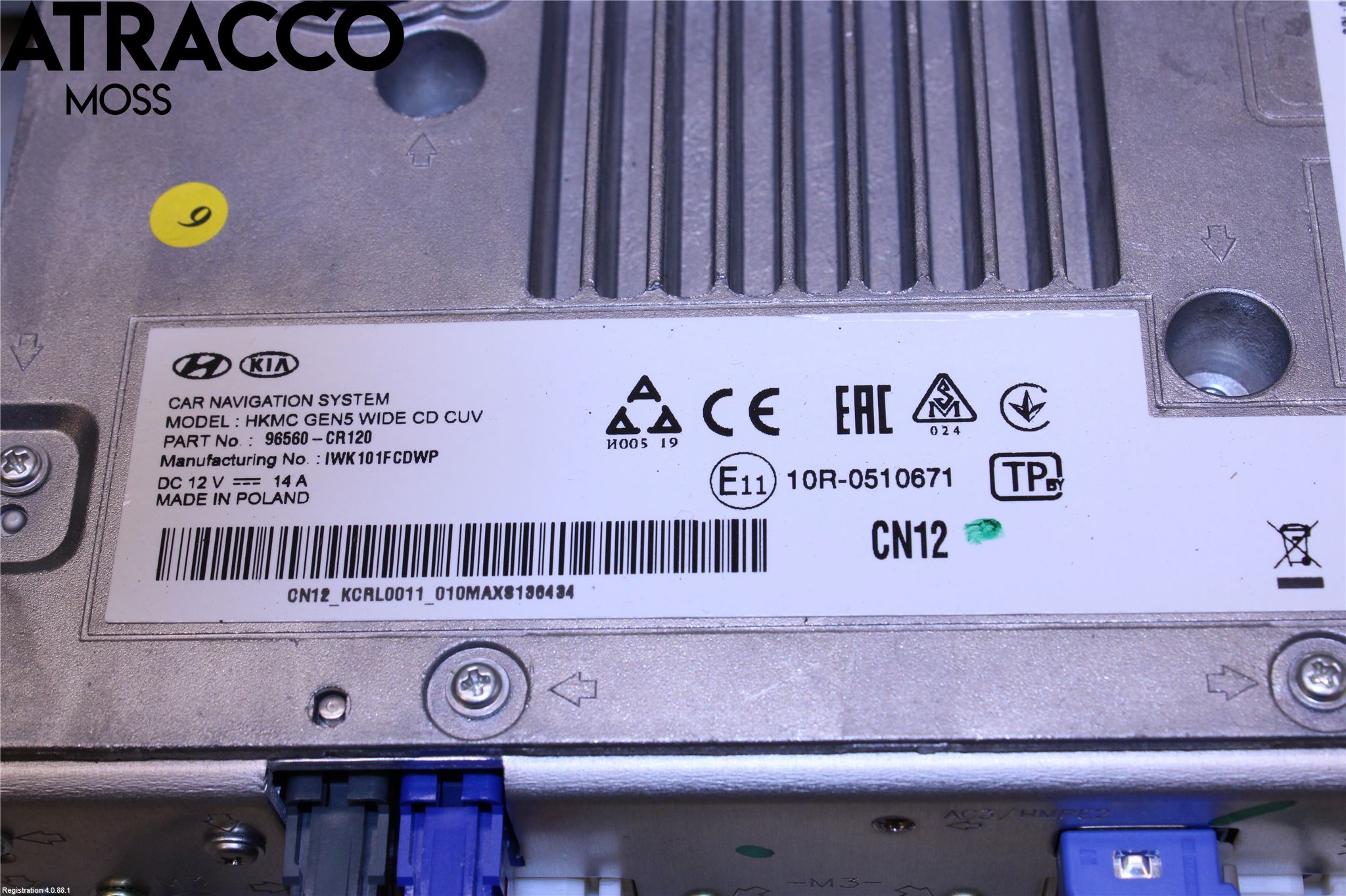 Kia CEED/CEED SW 19- Cd Radio - Multimediapanel