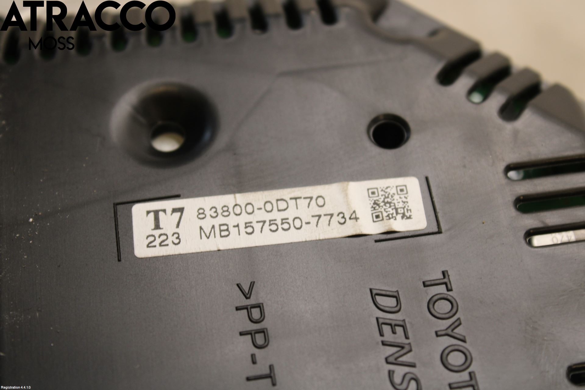 Toyota YARIS XP130 12-14 Instrument Komb