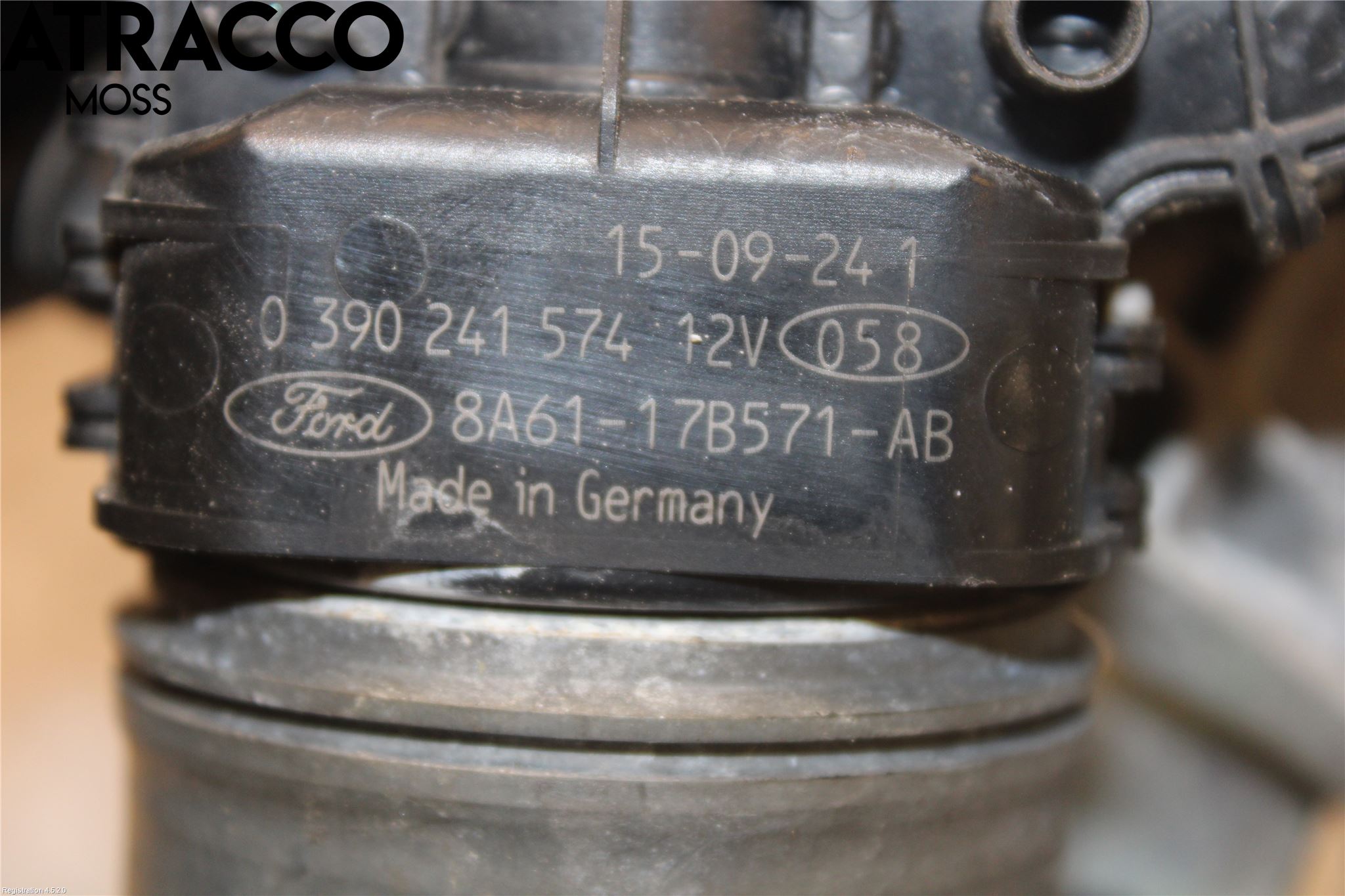 Ford FIESTA 13-17 Torkarmotor Vindruta