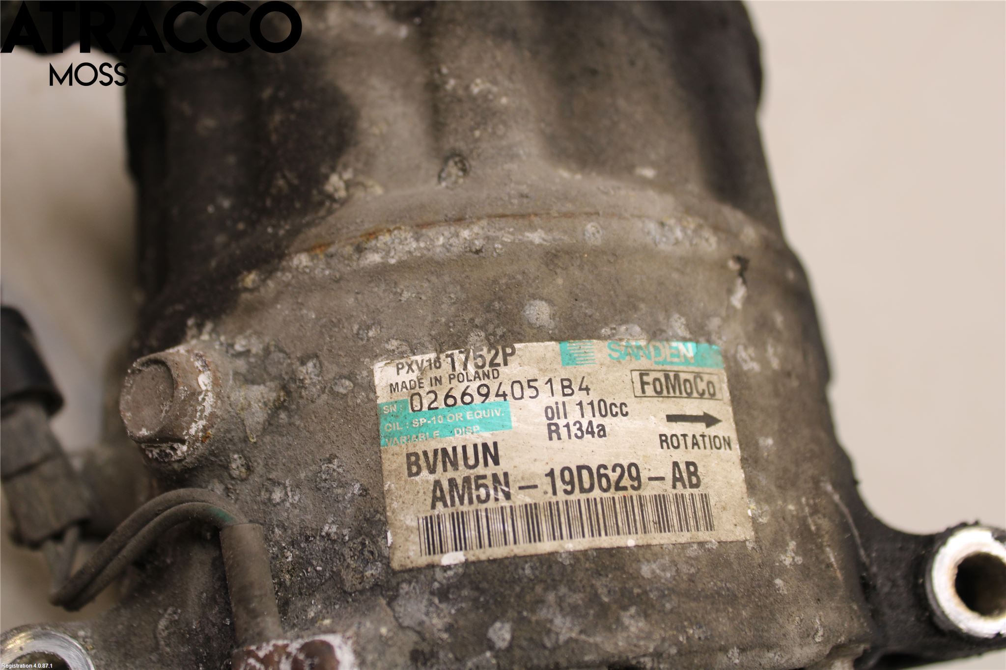 Ford MONDEO 07-15 Ac Kompressor