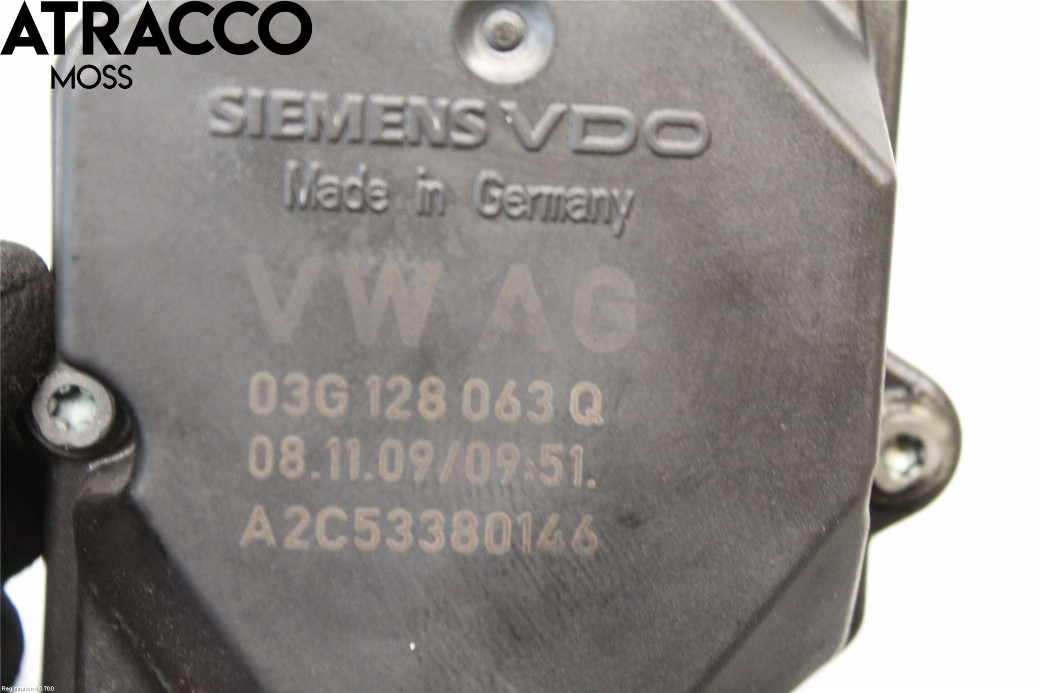 Volkswagen VW TOURAN 03-10 Injspjällhus