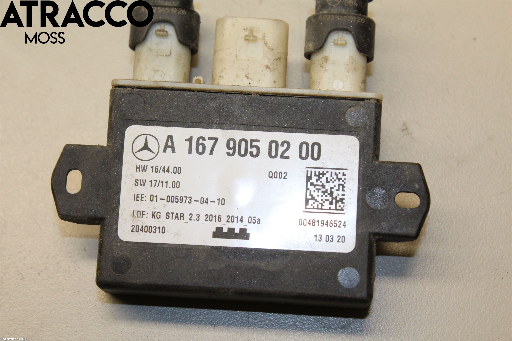 Mercedes-Benz MB EQC (N293) 20- Styrenhet Baklucka