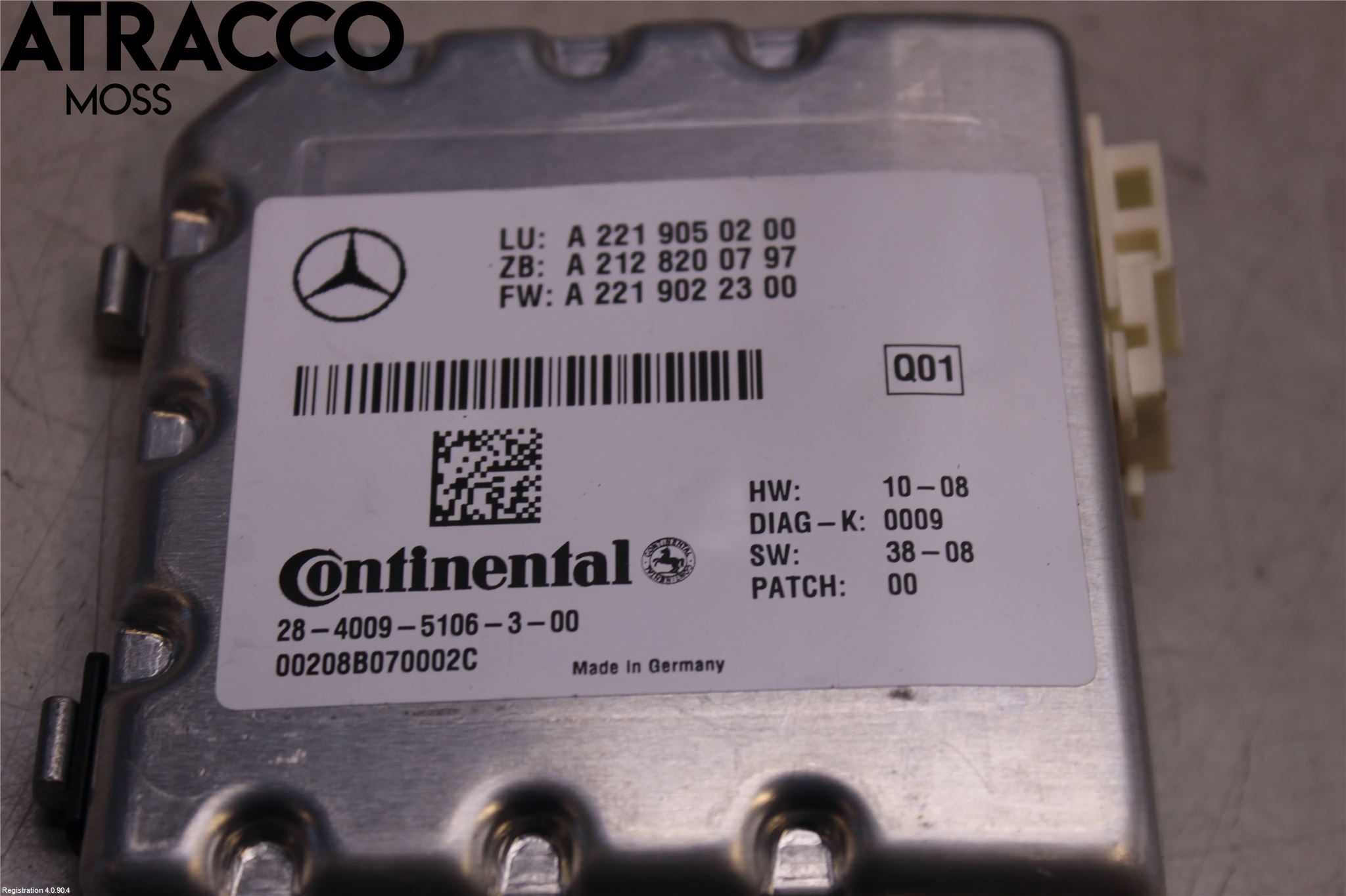 Mercedes-Benz MB E-KLASS (W212) 09-16 Parkeringshjälp Kamera
