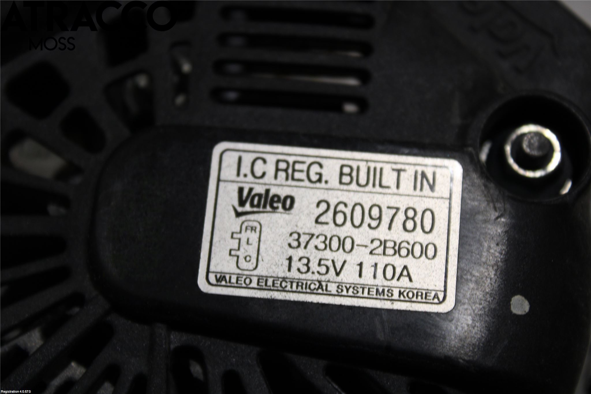 Kia SPORTAGE (SL) 11-15 Generator