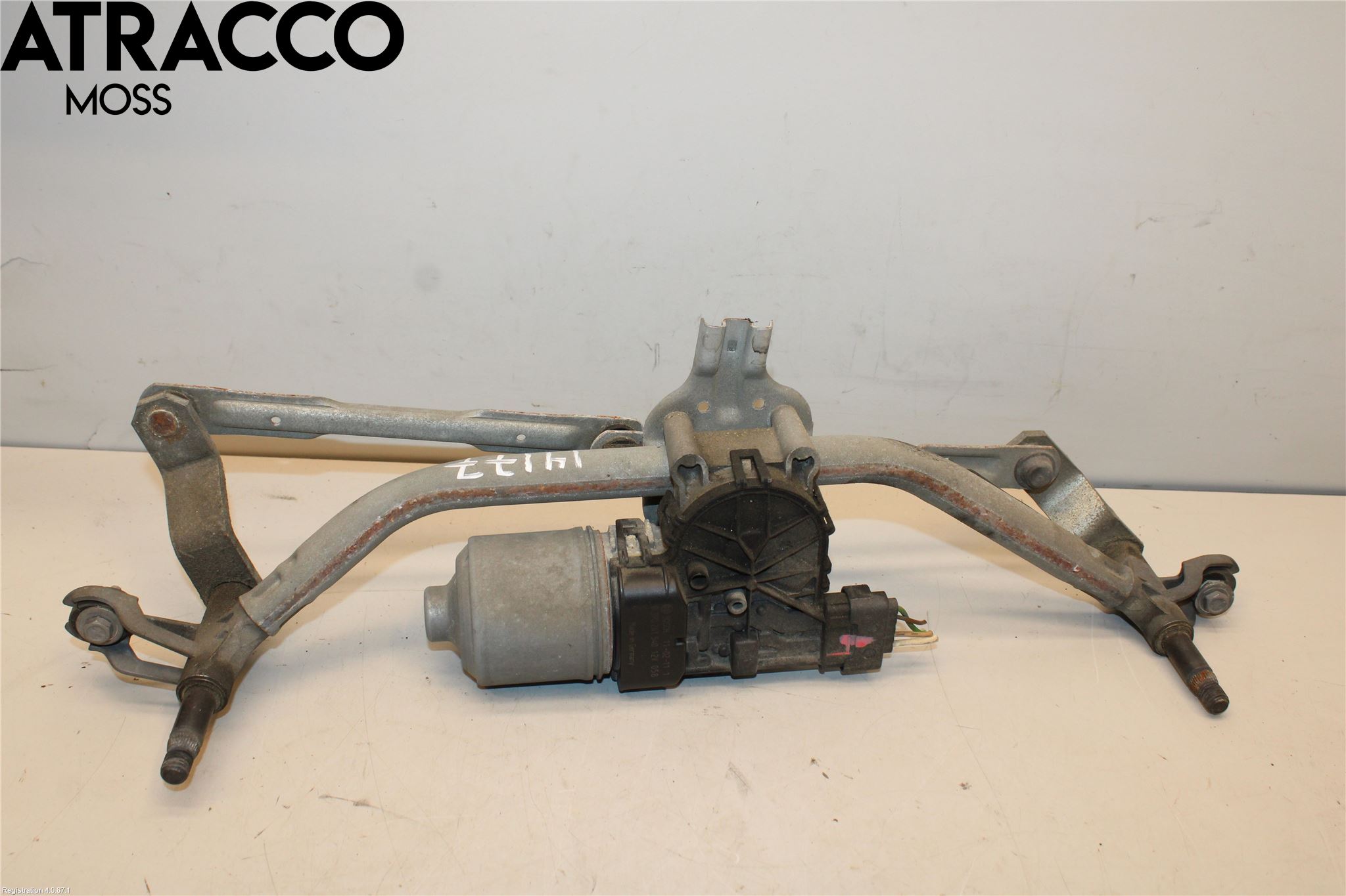 Peugeot 207 Torkarmotor Vindruta