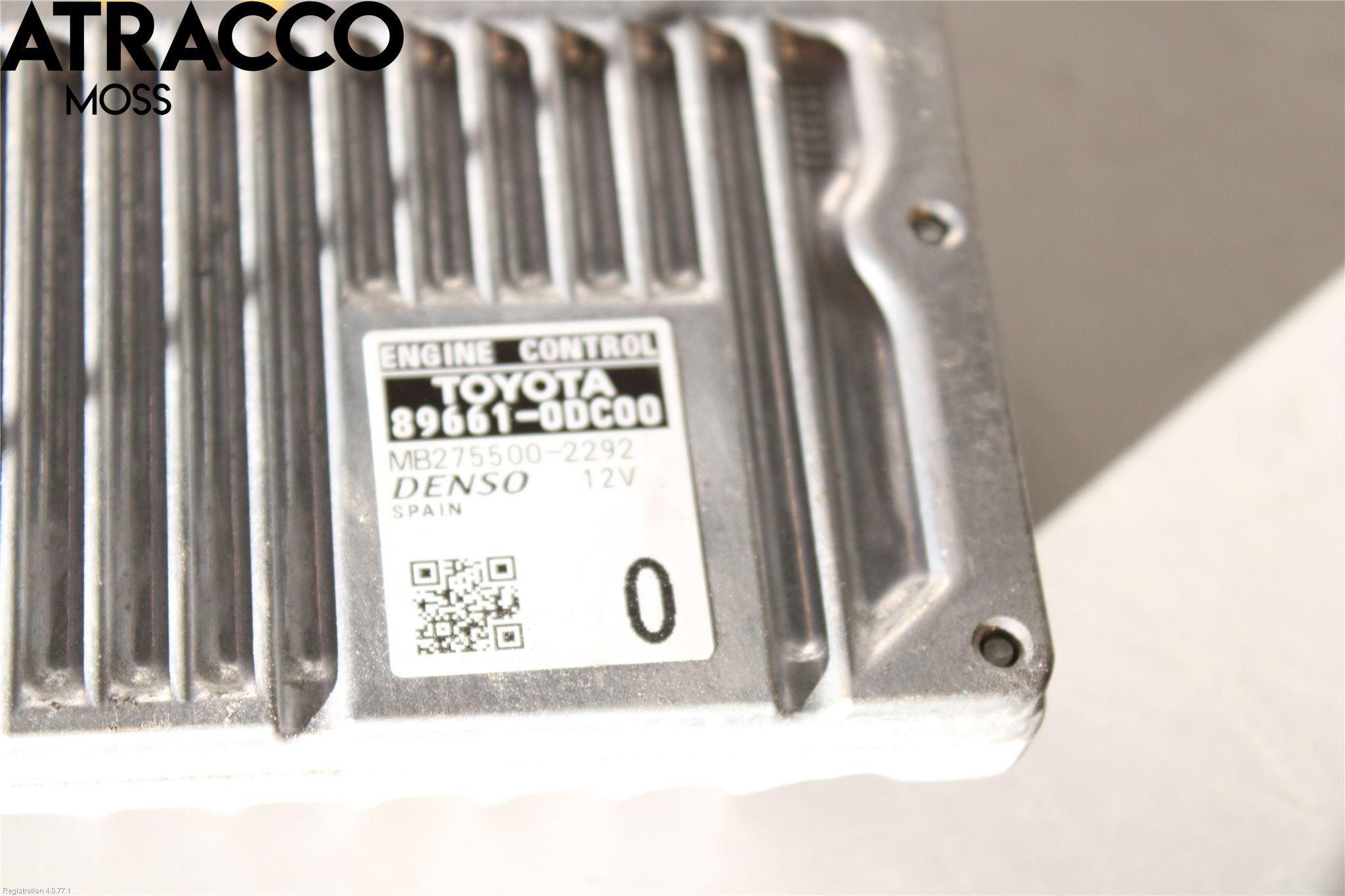 Toyota YARIS XP130 12-14 Styrenhet Insprut Bensin