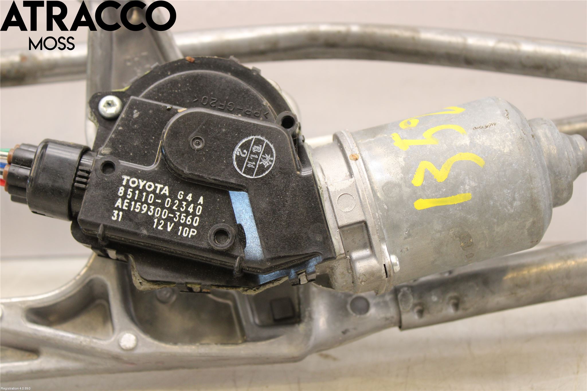 Toyota AURIS 13-19 Torkarmotor Vindruta