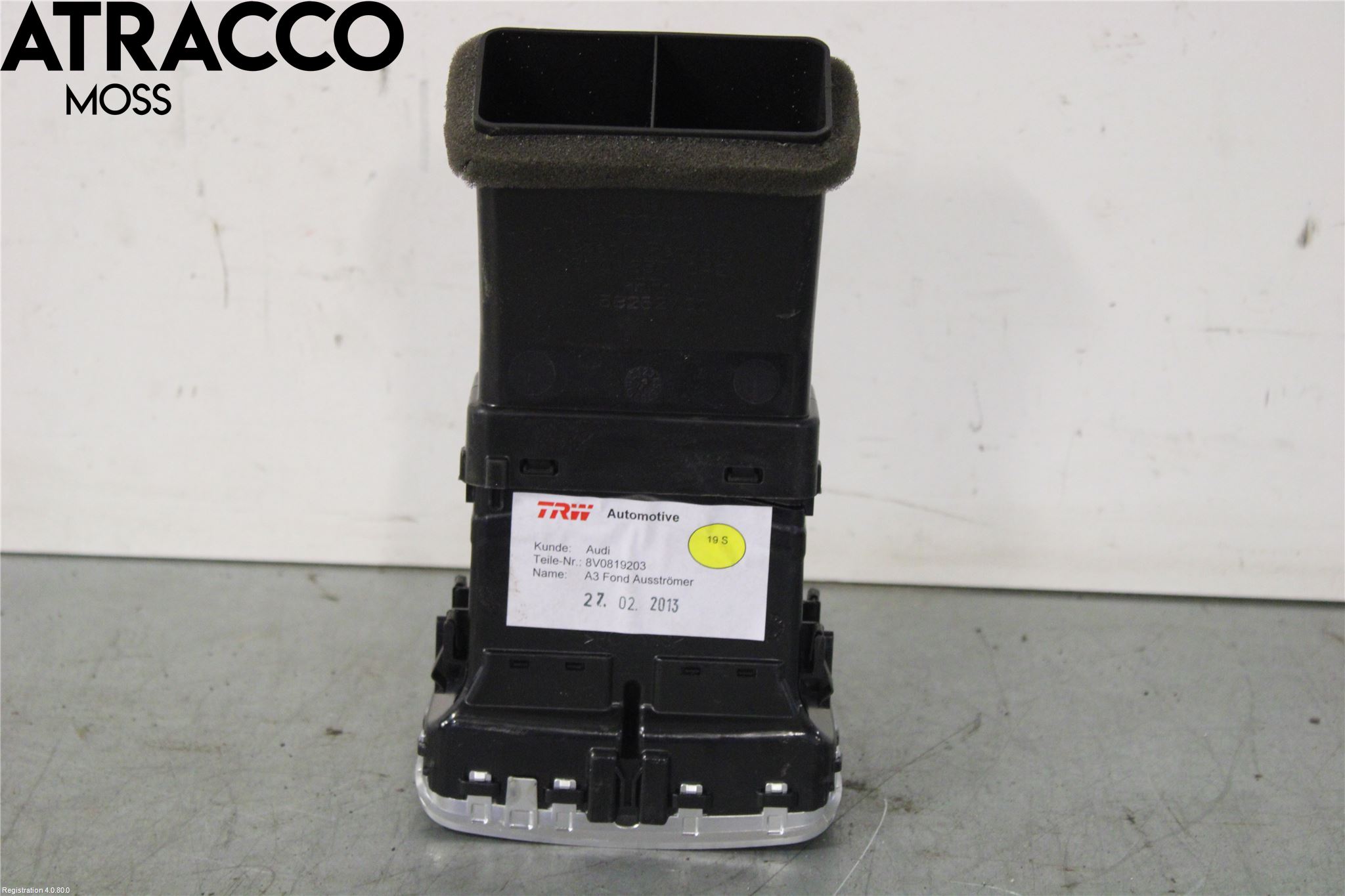 Audi A3/S3 8V 13-20 Defrosterkanal-Munstycke