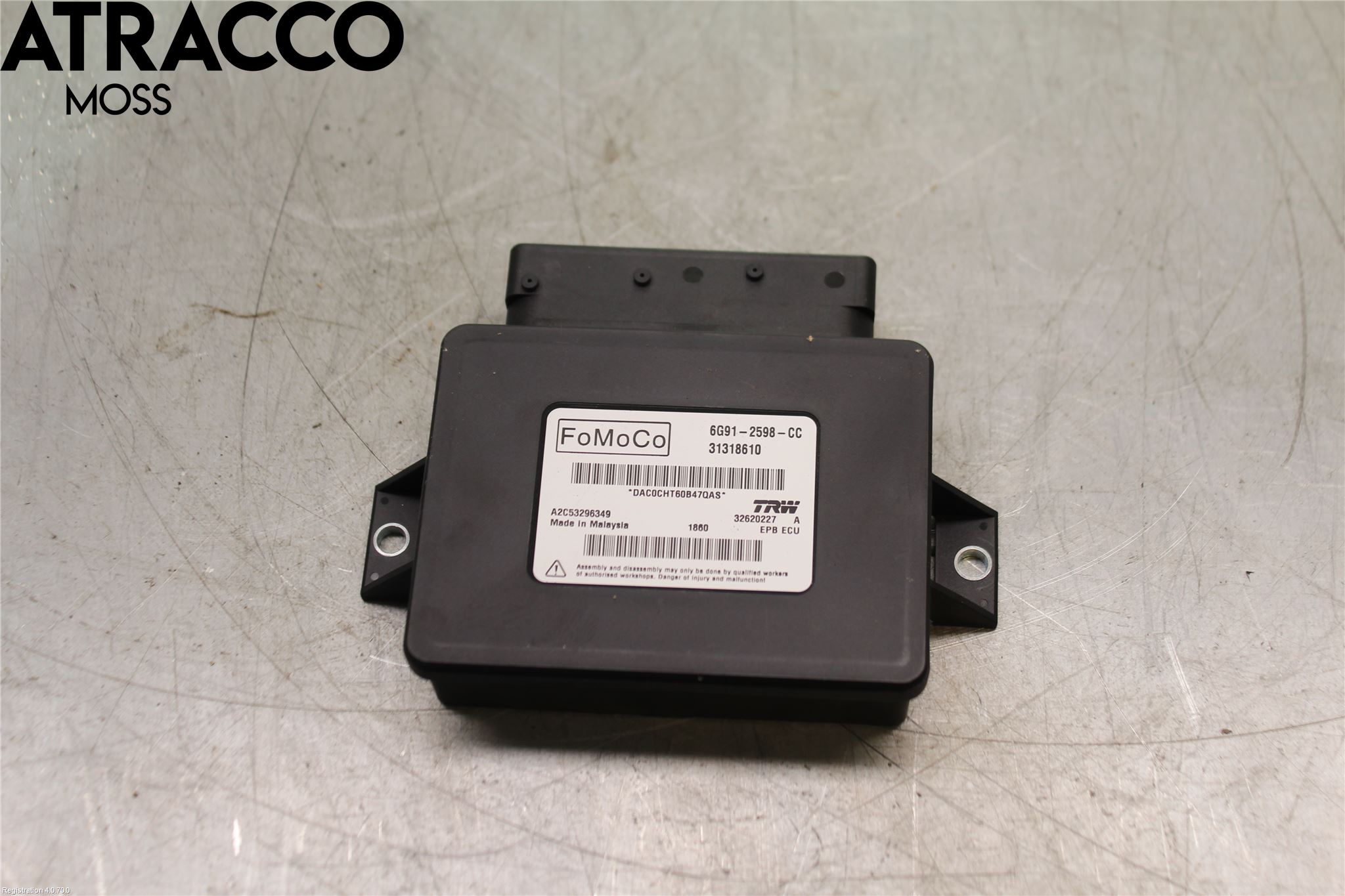 Volvo V70 08-13 Styrenhet Parkbroms Epb