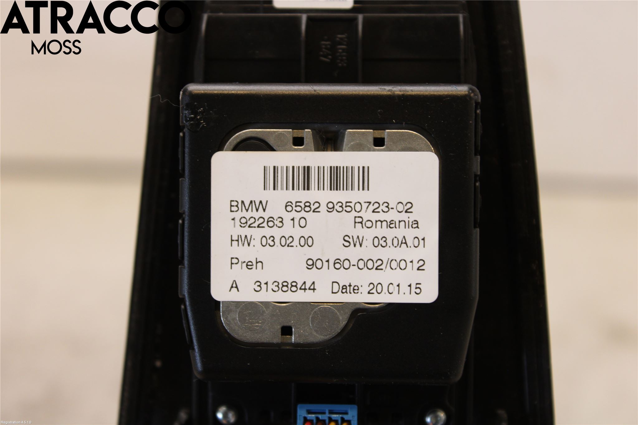 BMW 3 F30/F31/F80 12-19 Strömställare Multifunktion