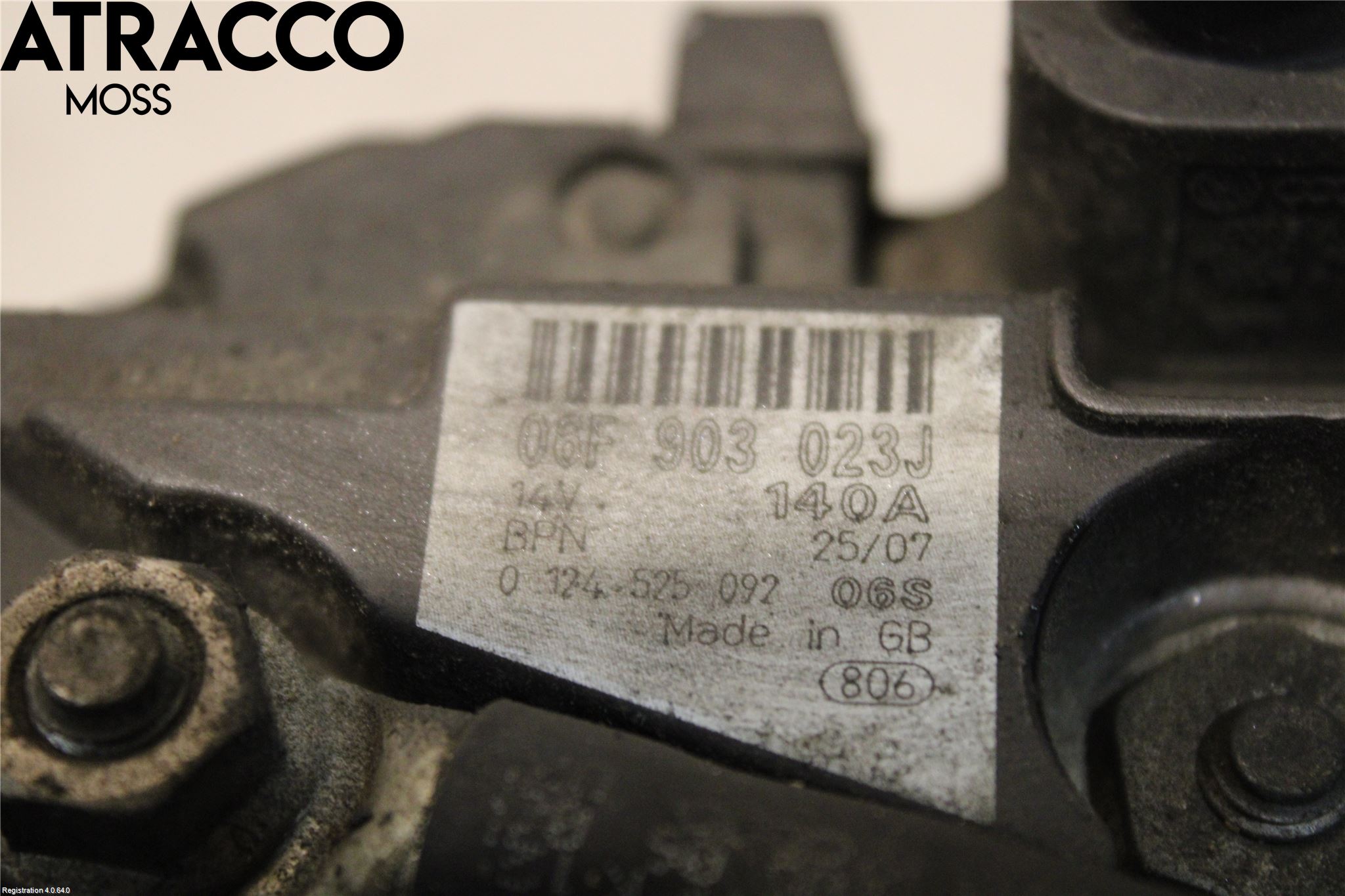 Audi A4/S4 05-07 Generator