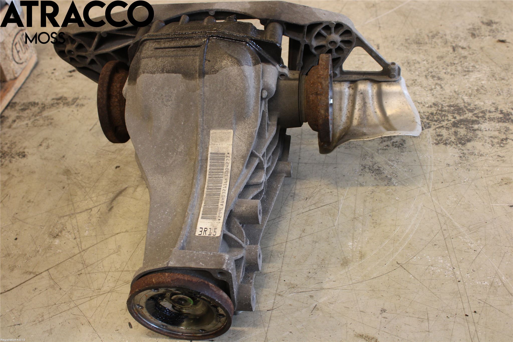 Audi Q5 09-16 Bakväxel-Diff