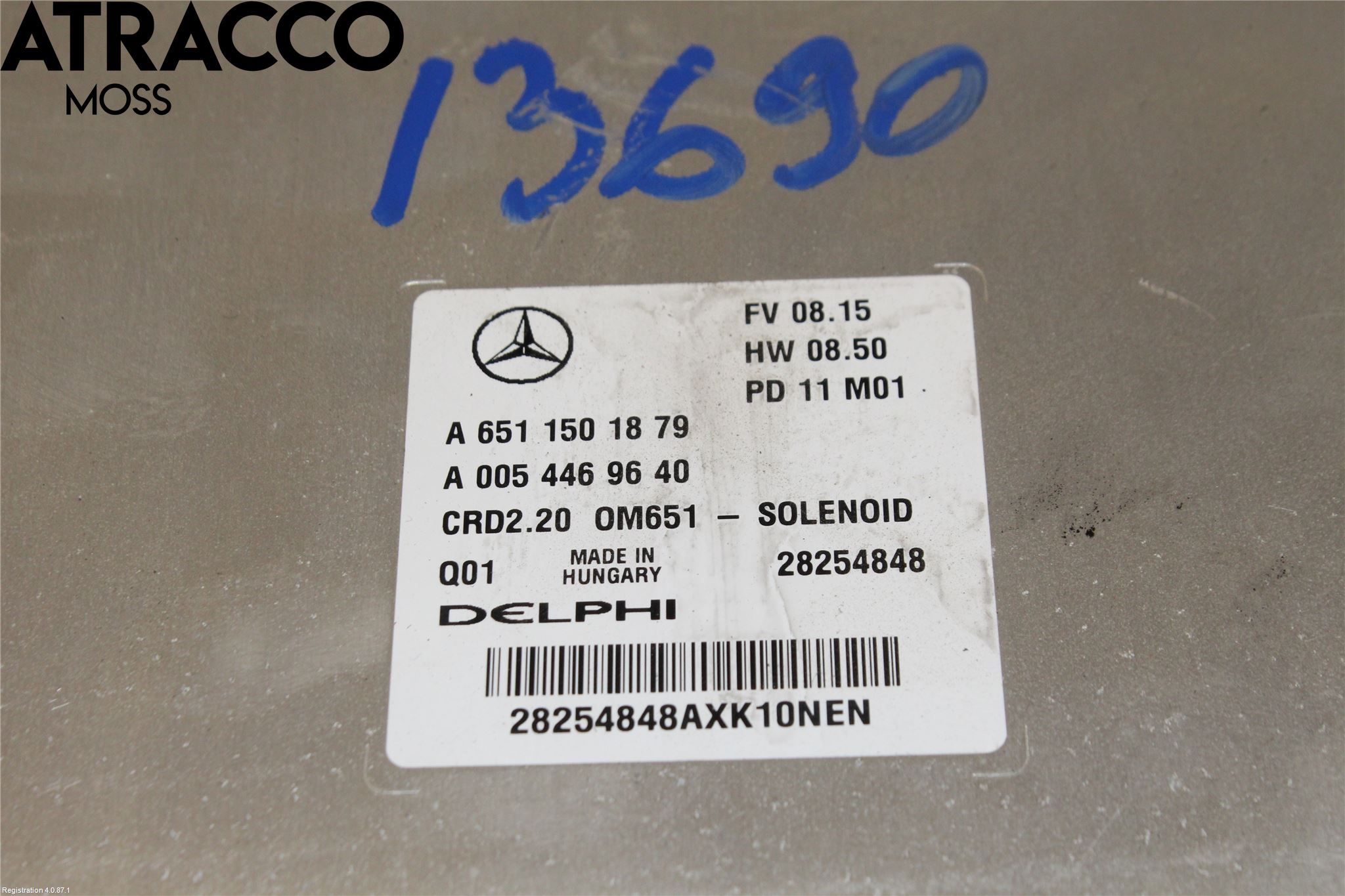 Mercedes-Benz MB VITO/VIANO (W639) 04-14 Styrenhet Insprut Bensin