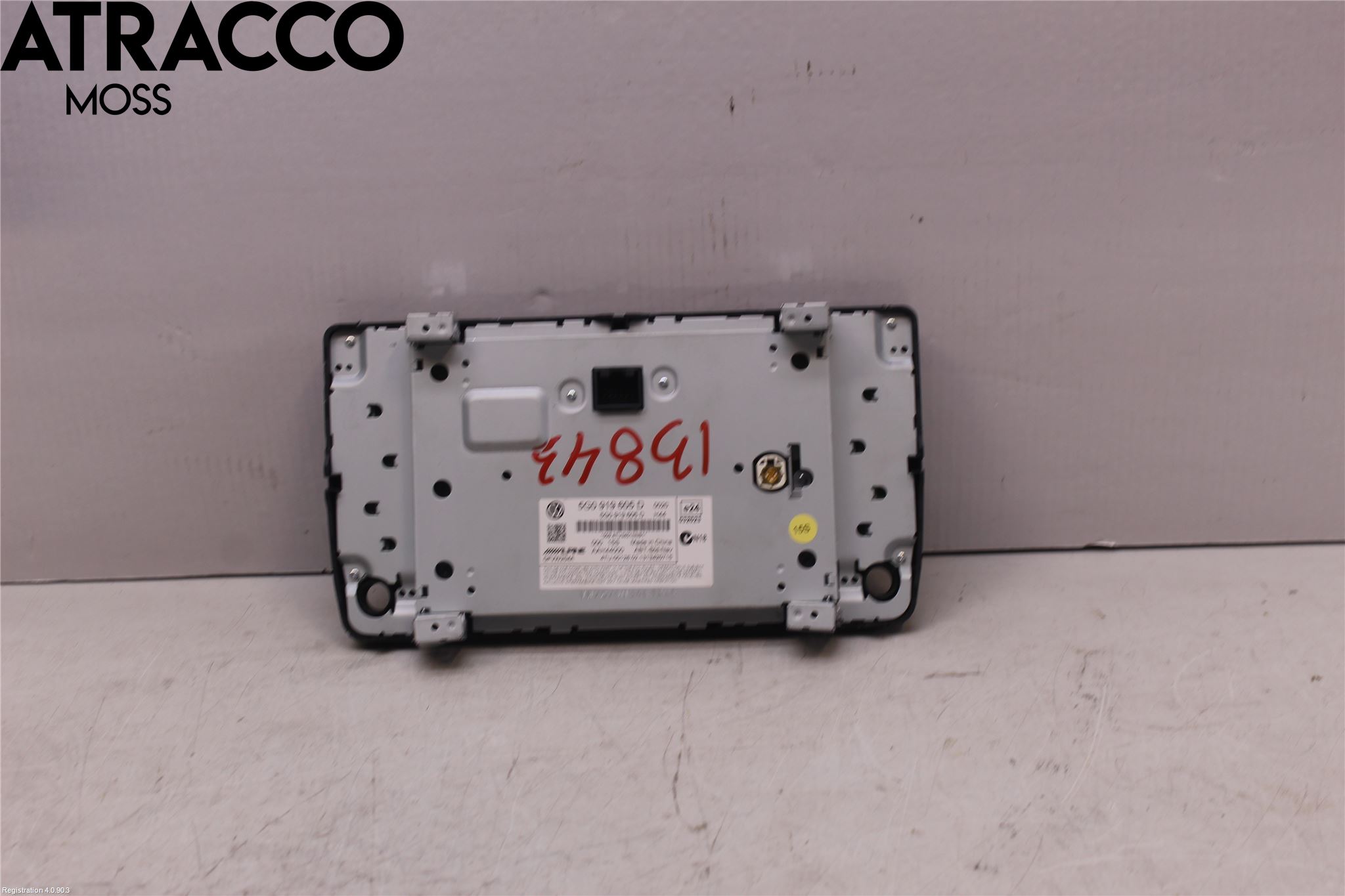 Volkswagen VW GOLF / E-GOLF VII 13-20 Multifunktionsdisplay