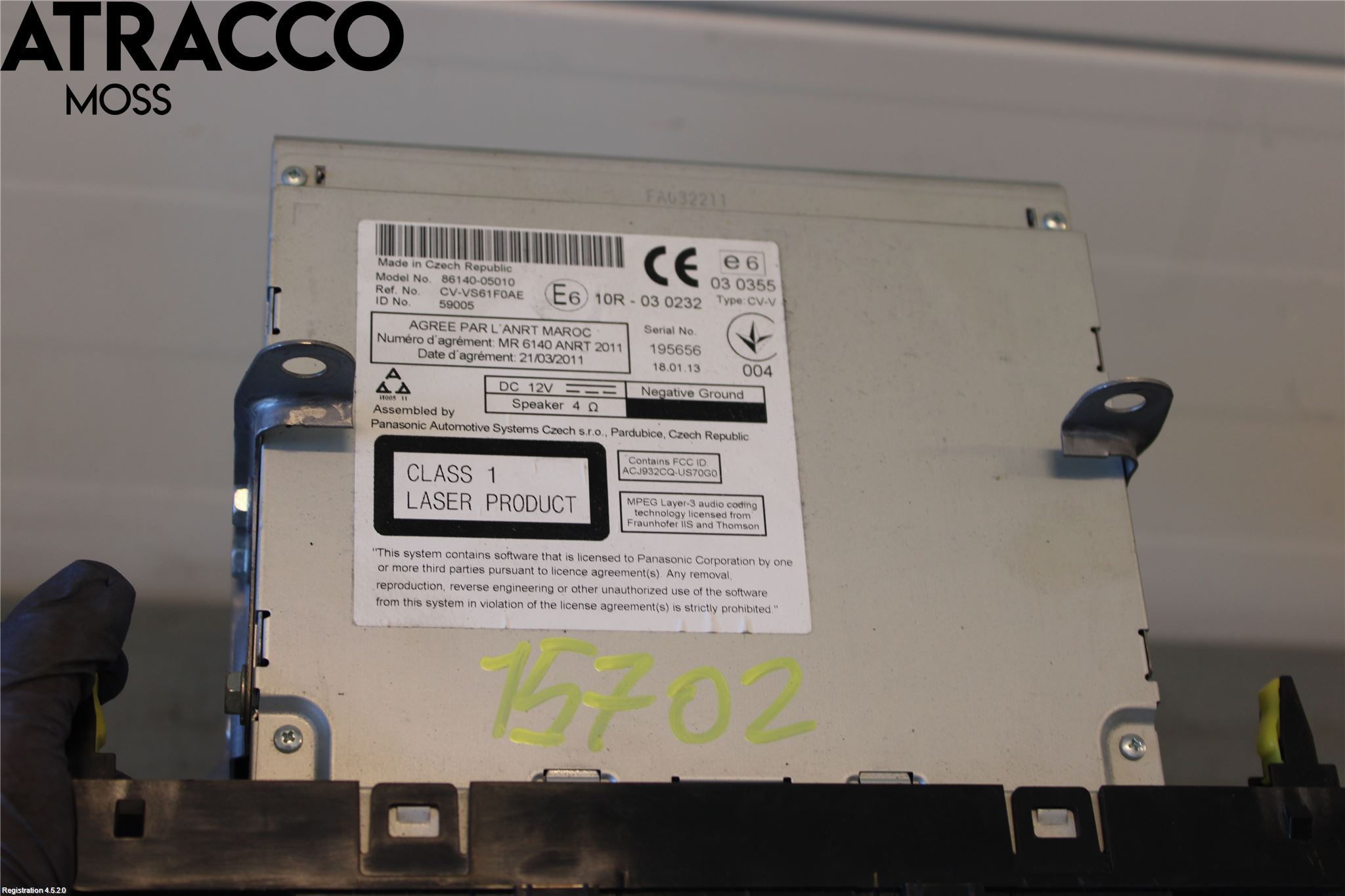 Toyota AVENSIS 09-15 Cd Radio - Multimediapanel