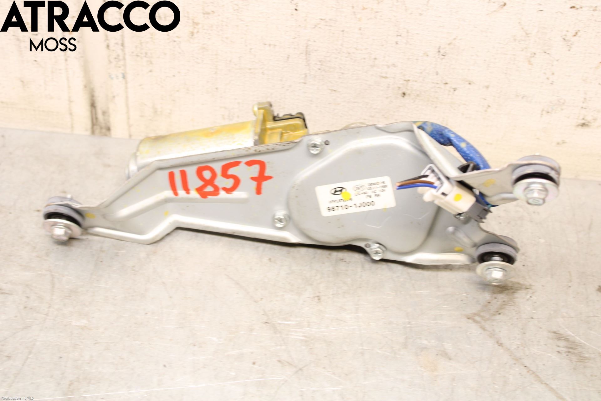 Hyundai i20 PB 09-14 Torkarmotor Baklucka