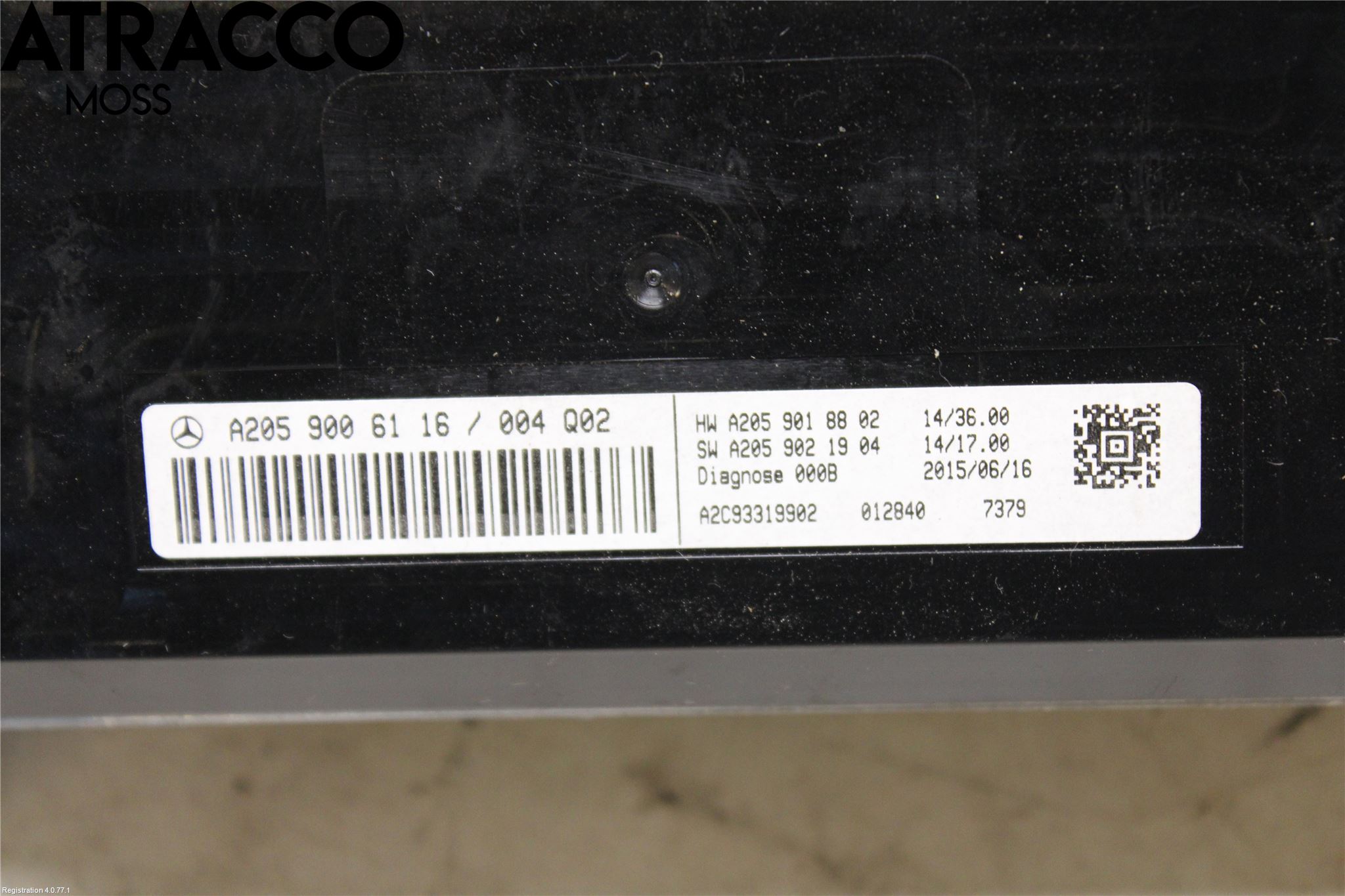 Mercedes-Benz MB C-KLASS (W205) 14-21 Instrument Komb