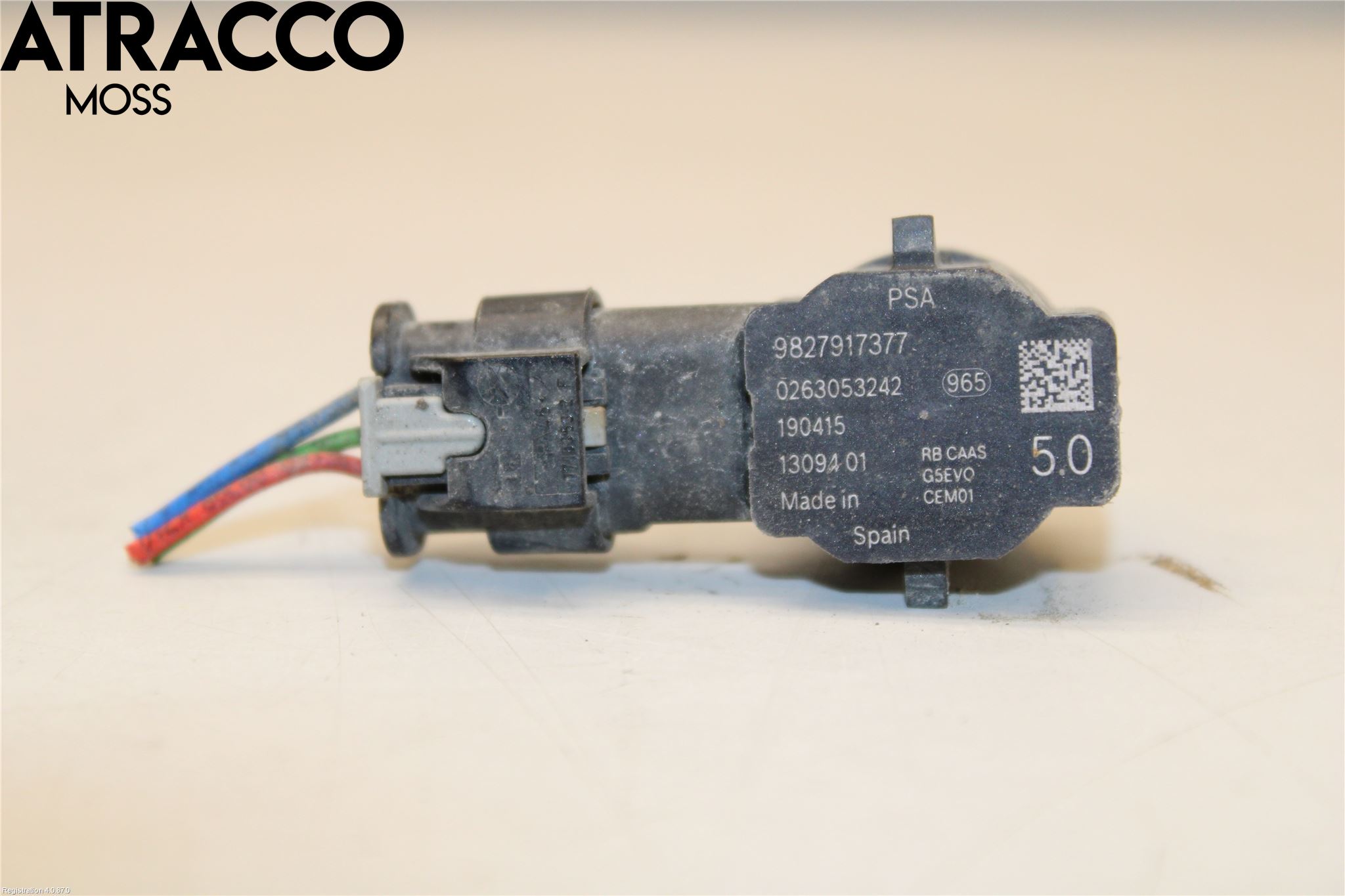 Peugeot 5008 17-24 Parkeringshjälp Backsensor