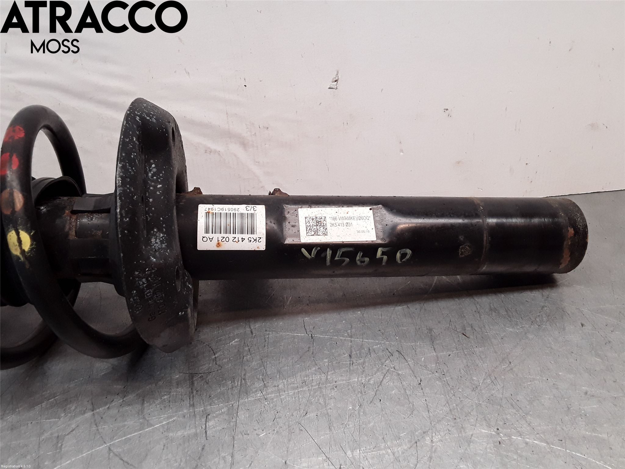 Volkswagen VW CADDY 16-20 Fjäderben Fram Vänster