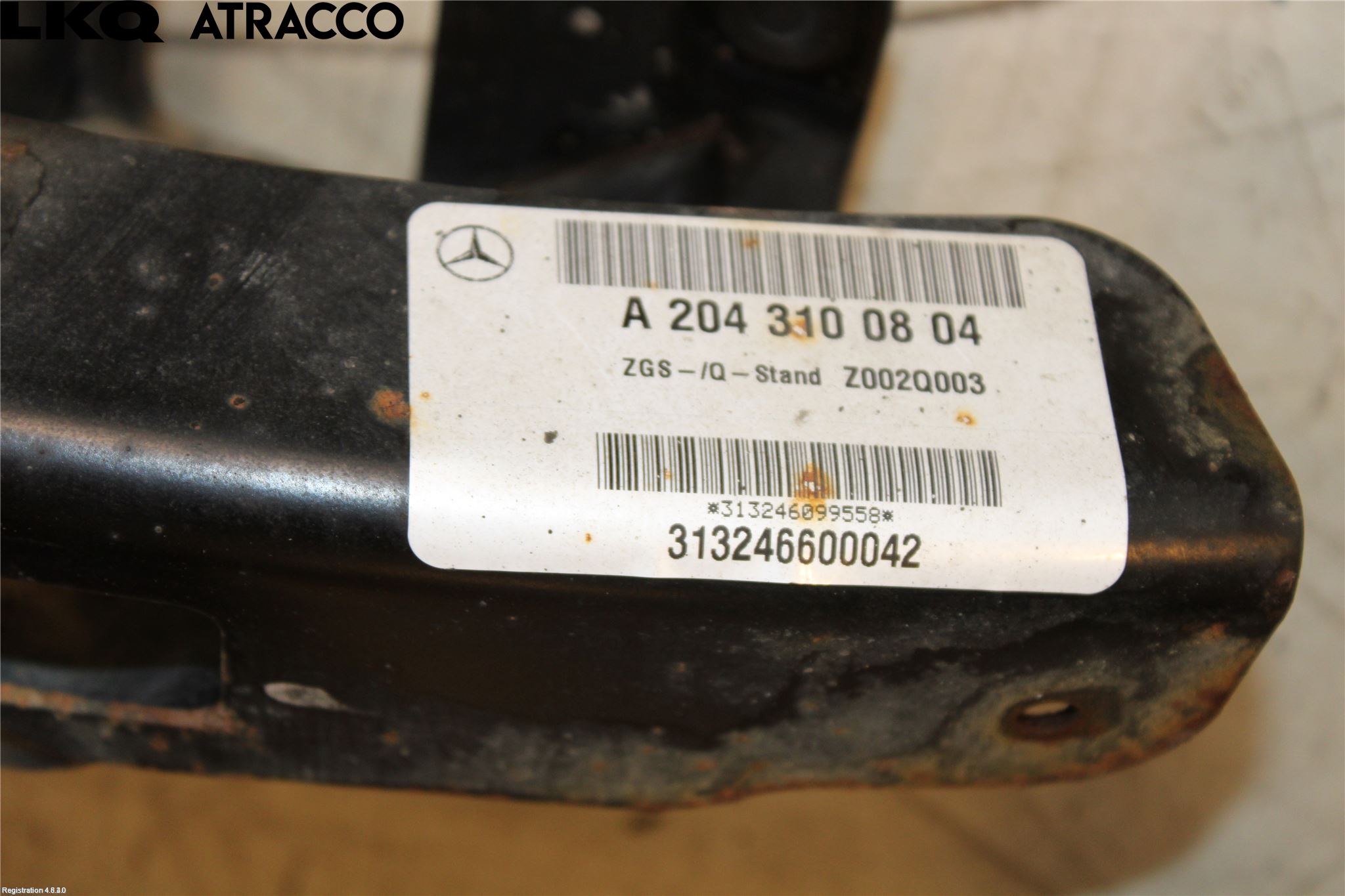Mercedes-Benz MB C-KLASS (W204) 07-15 Dragkrok