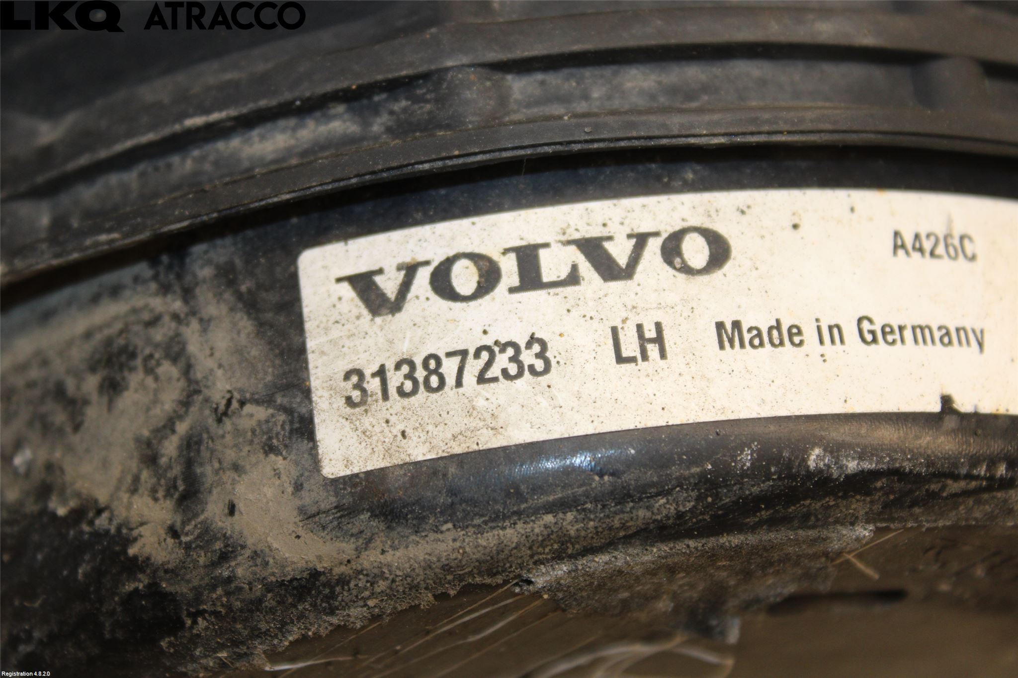 Volvo S90 17->> Nivå-Luftfjädring Bälg