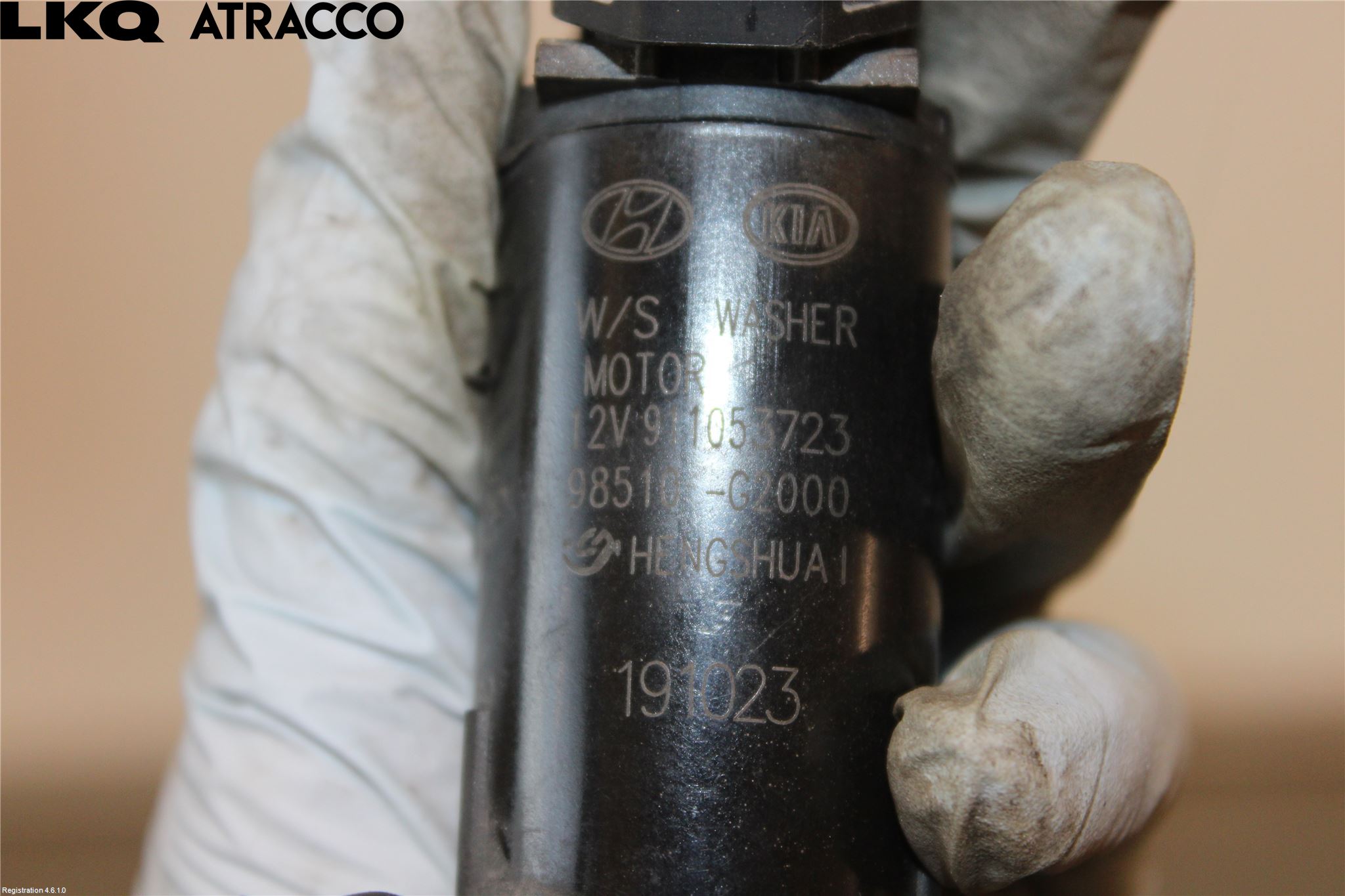 Hyundai IONIQ AE 17-22 Spolarpump Vindruta