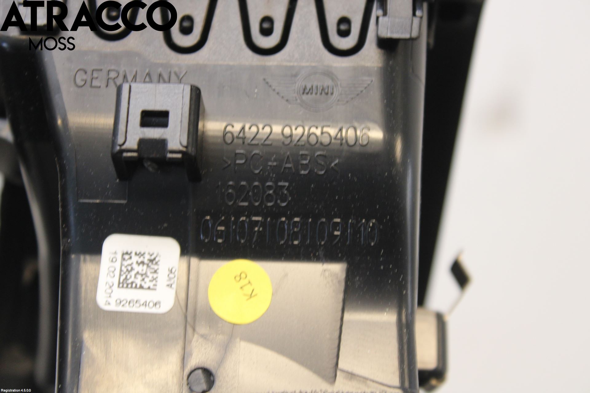 Mini ONE/COOPER 3DR F56 14-24 Defrosterkanal-Munstycke