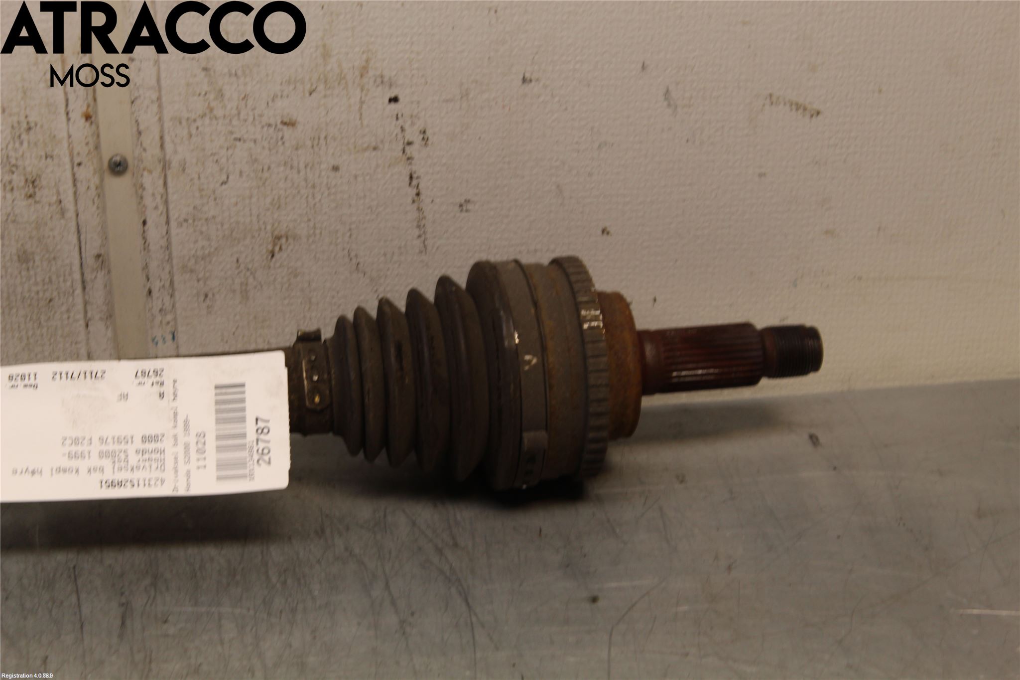 Honda S2000 Drivaxel Bak Höger