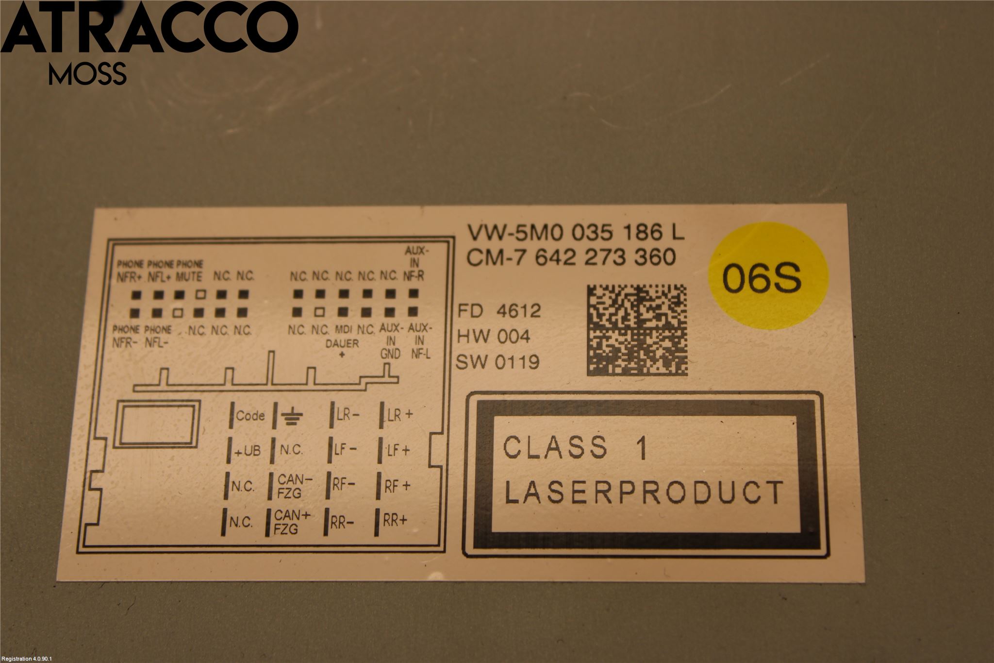 Volkswagen VW CADDY 11-15 Cd Radio - Multimediapanel