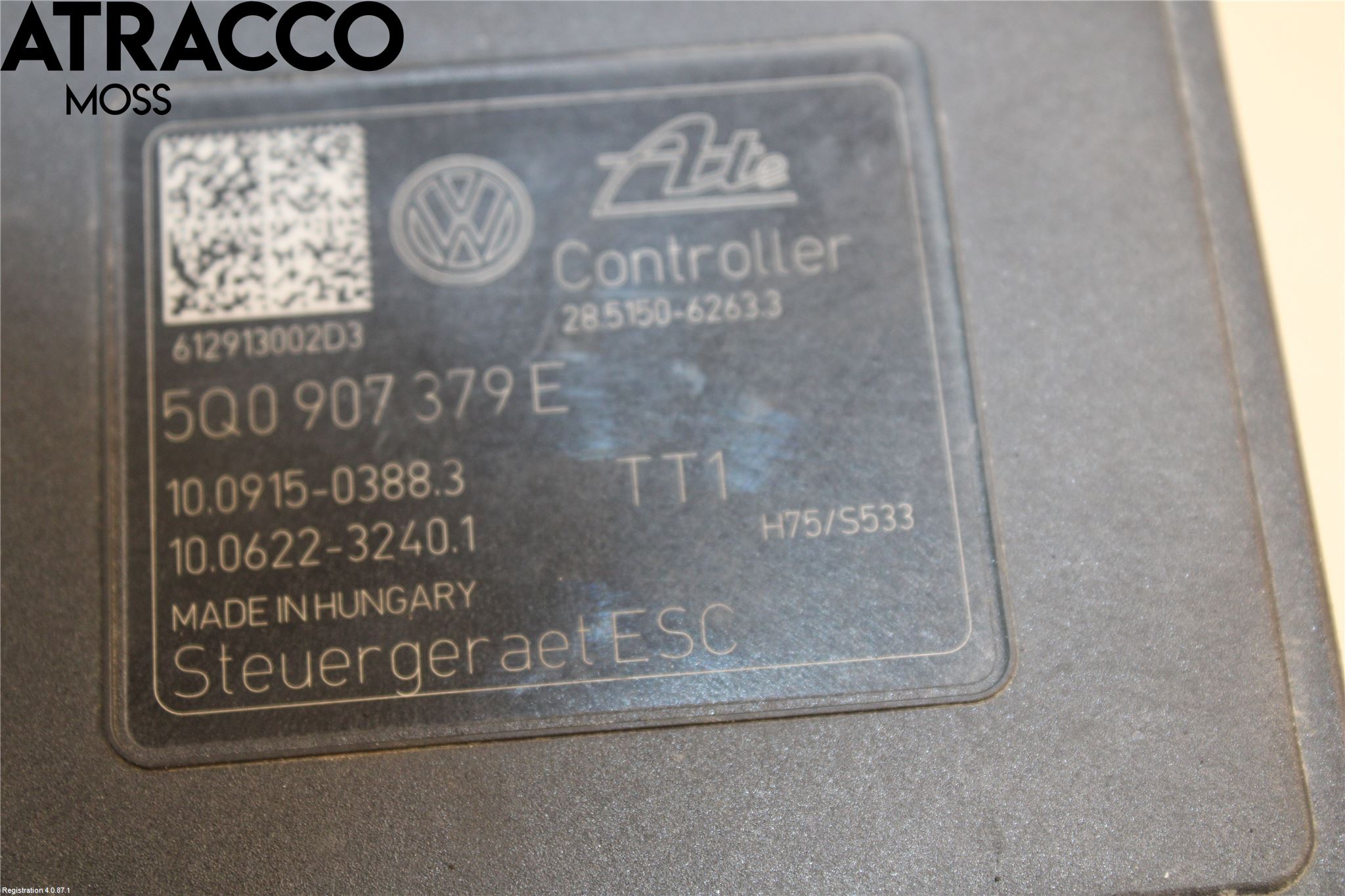 Volkswagen VW GOLF / E-GOLF VII 13-20 Abs Hydraulaggregat