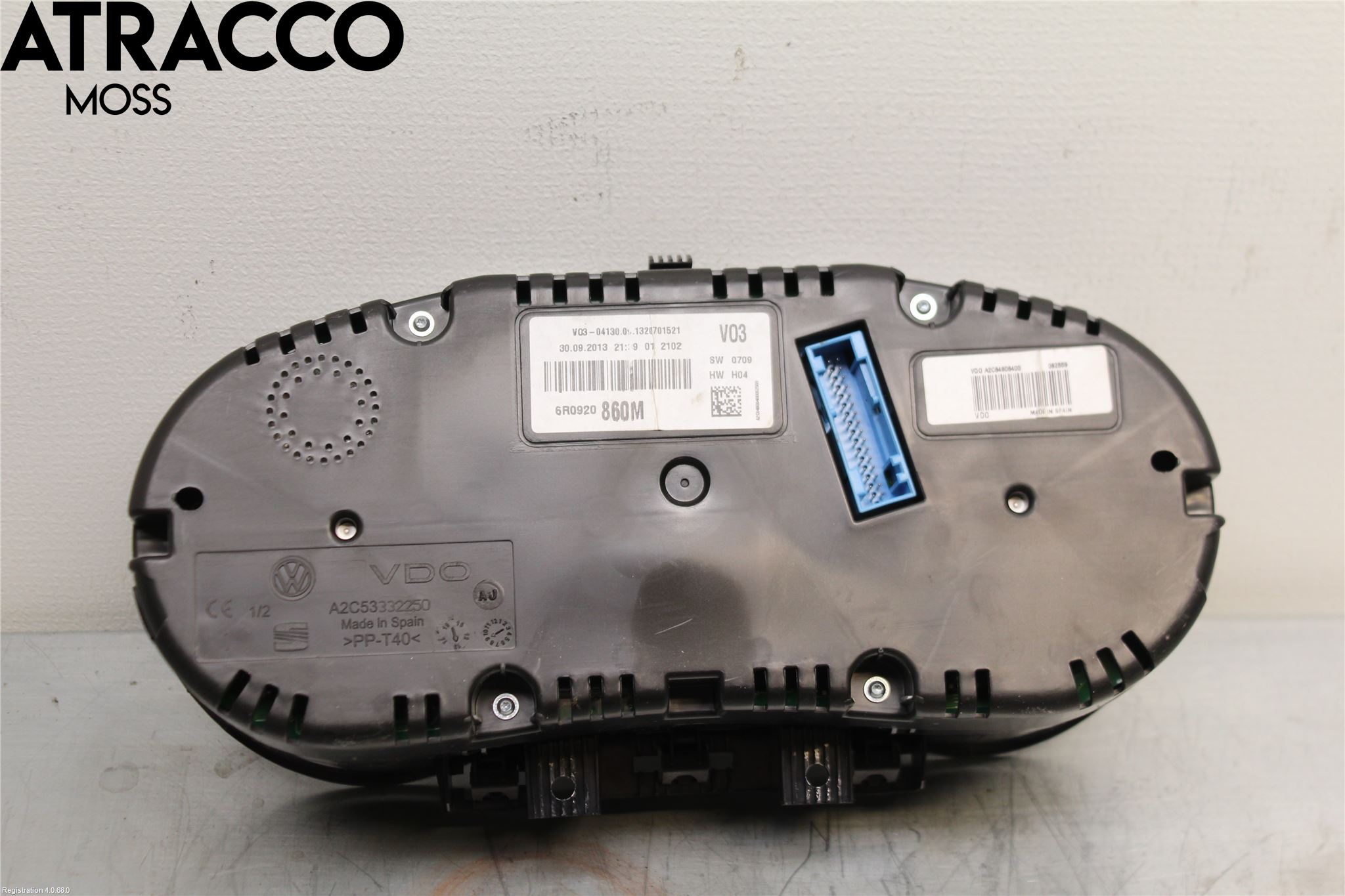 Volkswagen VW POLO 10-17 Instrument Komb
