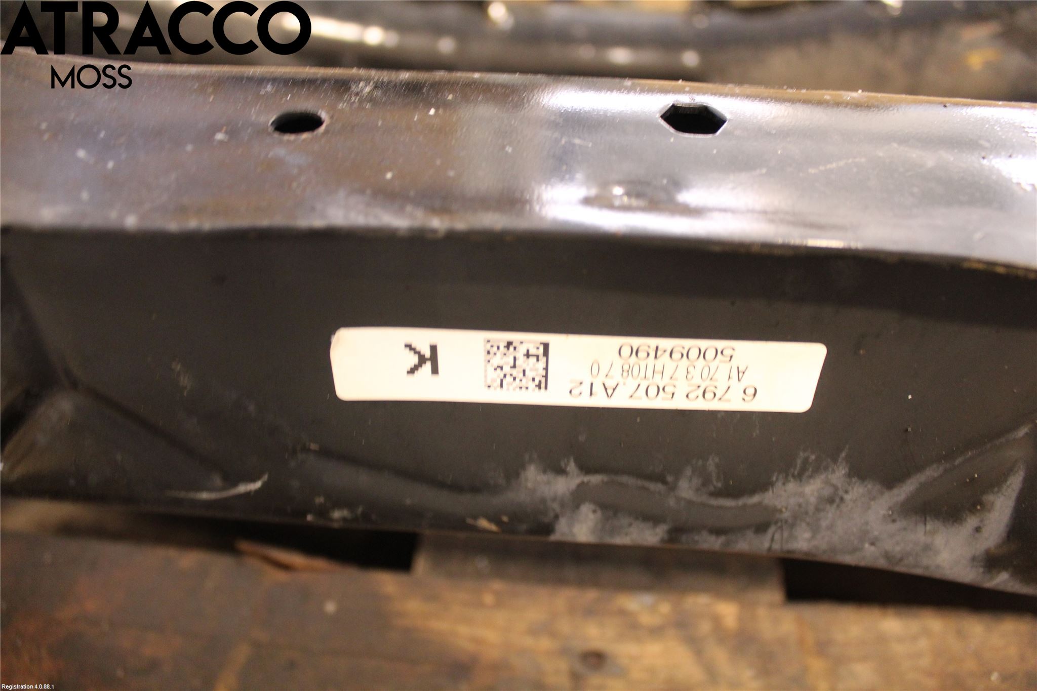 BMW 3 F30/F31/F80 12-19 Bakaxelbalk