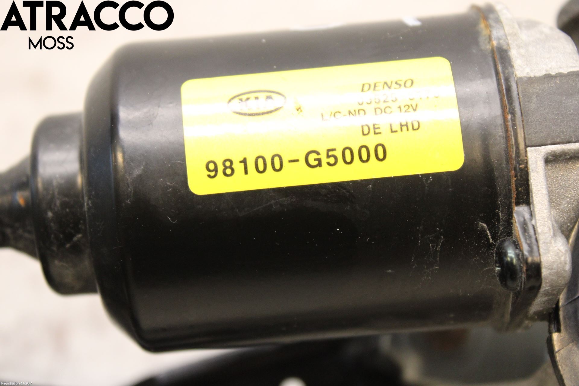 Kia NIRO (DE) 17-22 Torkarmotor Vindruta