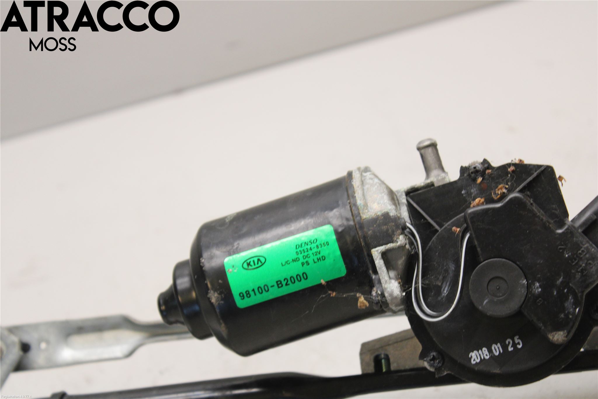 Kia SOUL 09- Torkarmotor Vindruta