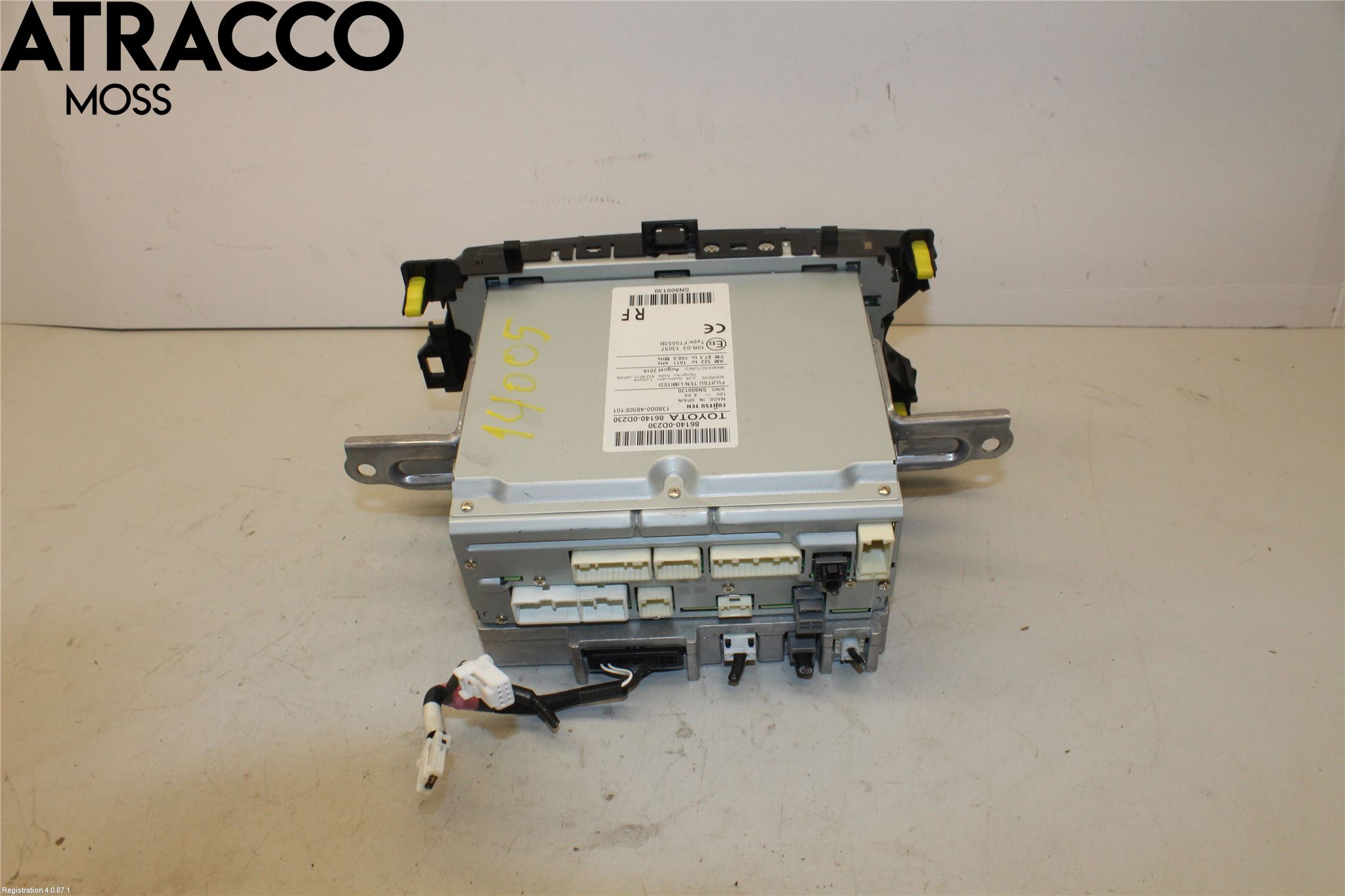 Toyota YARIS XP130 15-20 Radio