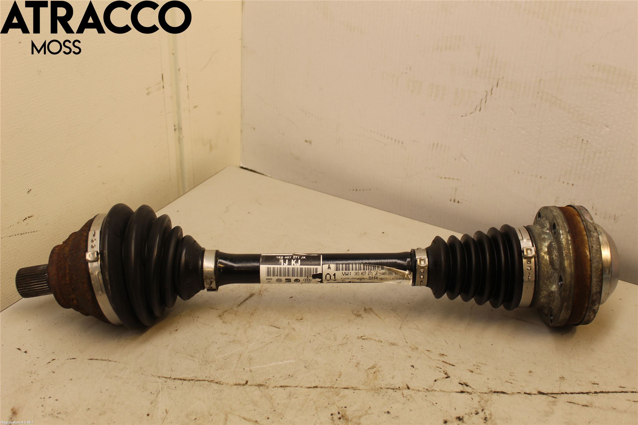 Volkswagen VW GOLF VI 09-13 Drivaxel Fram Vänster