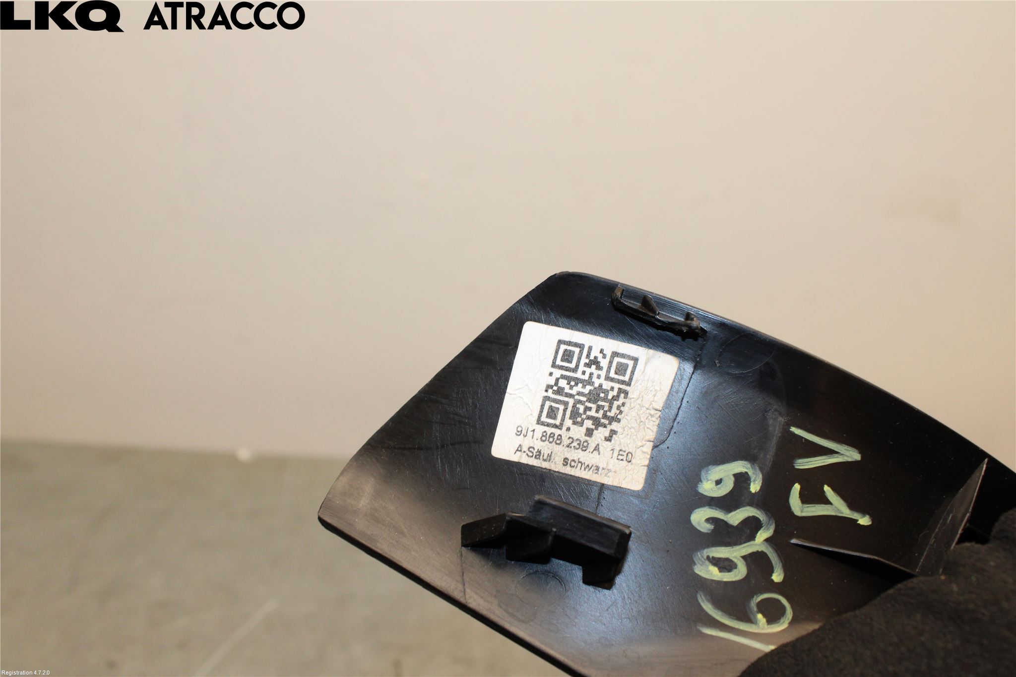 Porsche TAYCAN 20- Inr Plastd A-B-C Stolpe