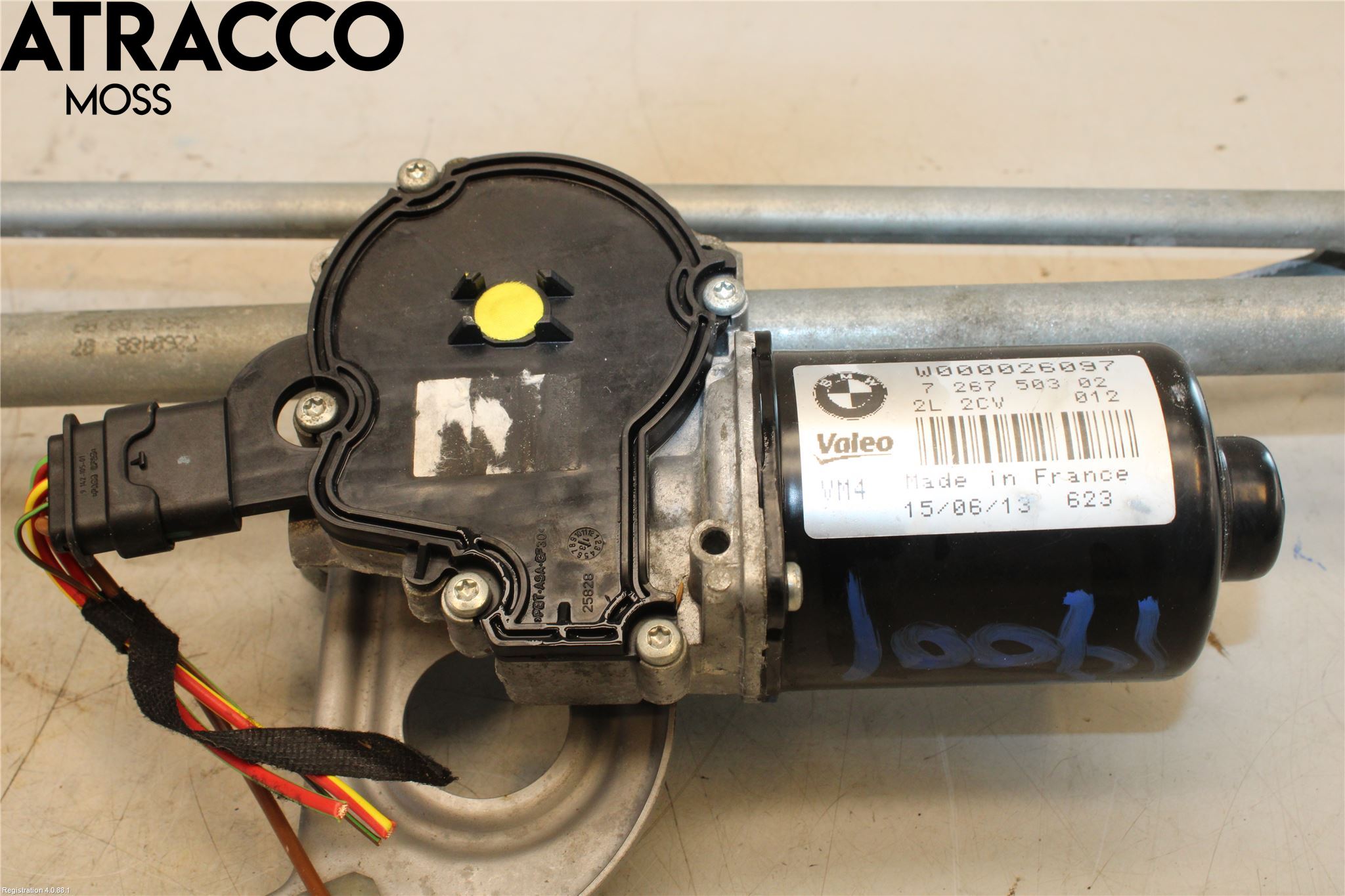 BMW 3 F30/F31/F80 12-19 Torkarmotor Vindruta
