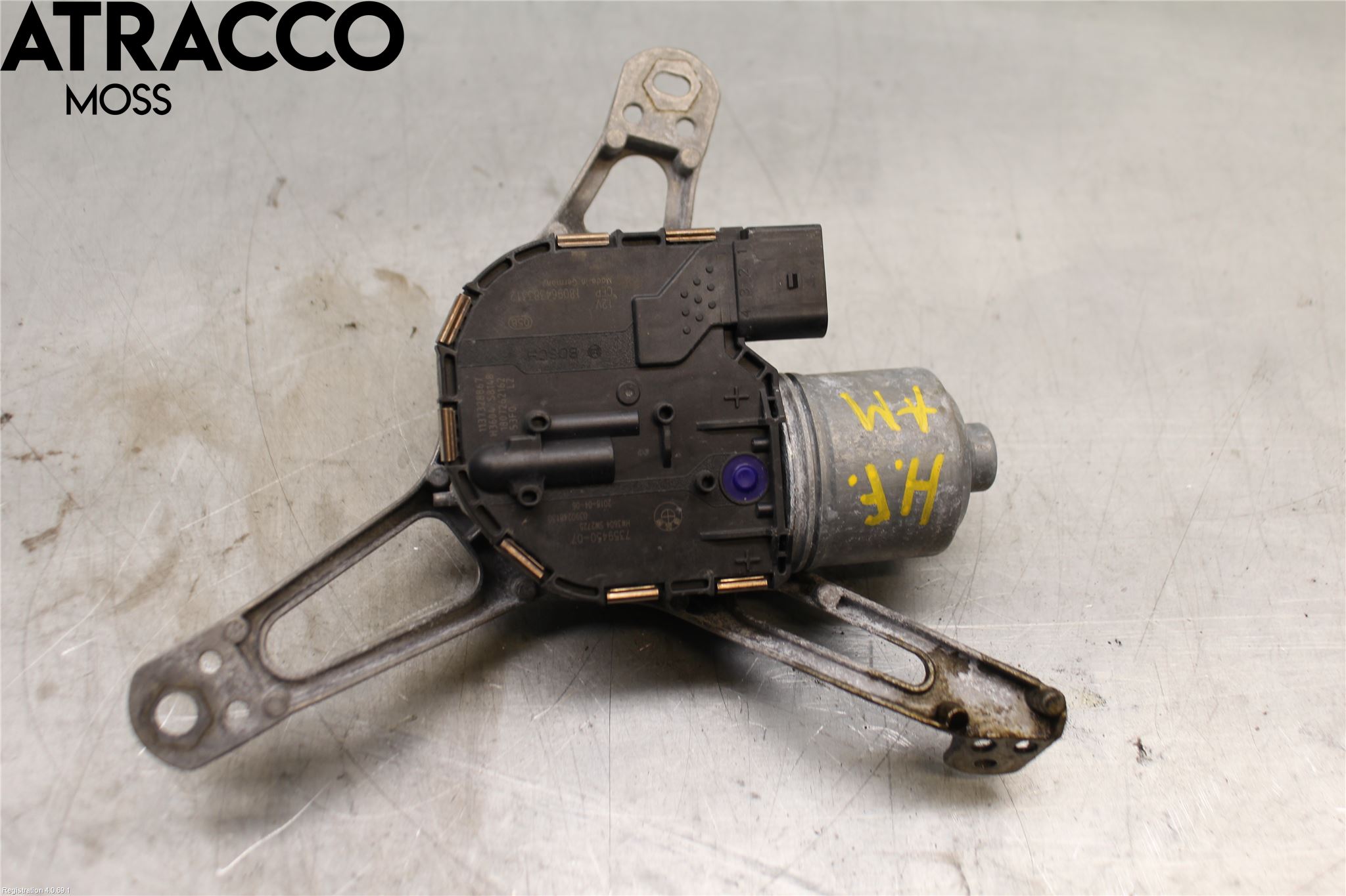 BMW i3 I01 13-22 Torkarmotor Vindruta