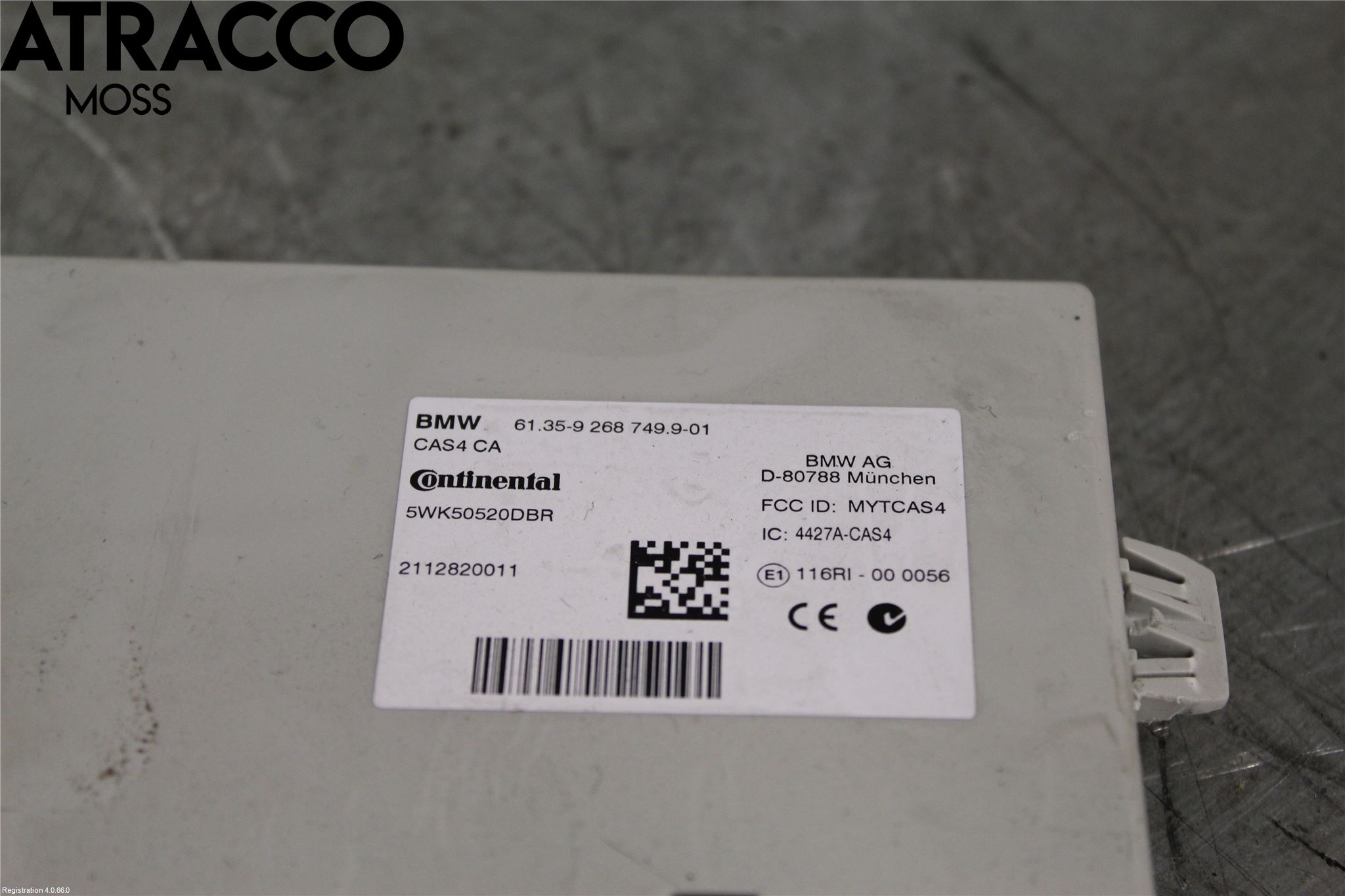 BMW 5 F10/F11/F18 09-17 Styrenhet Övrigt