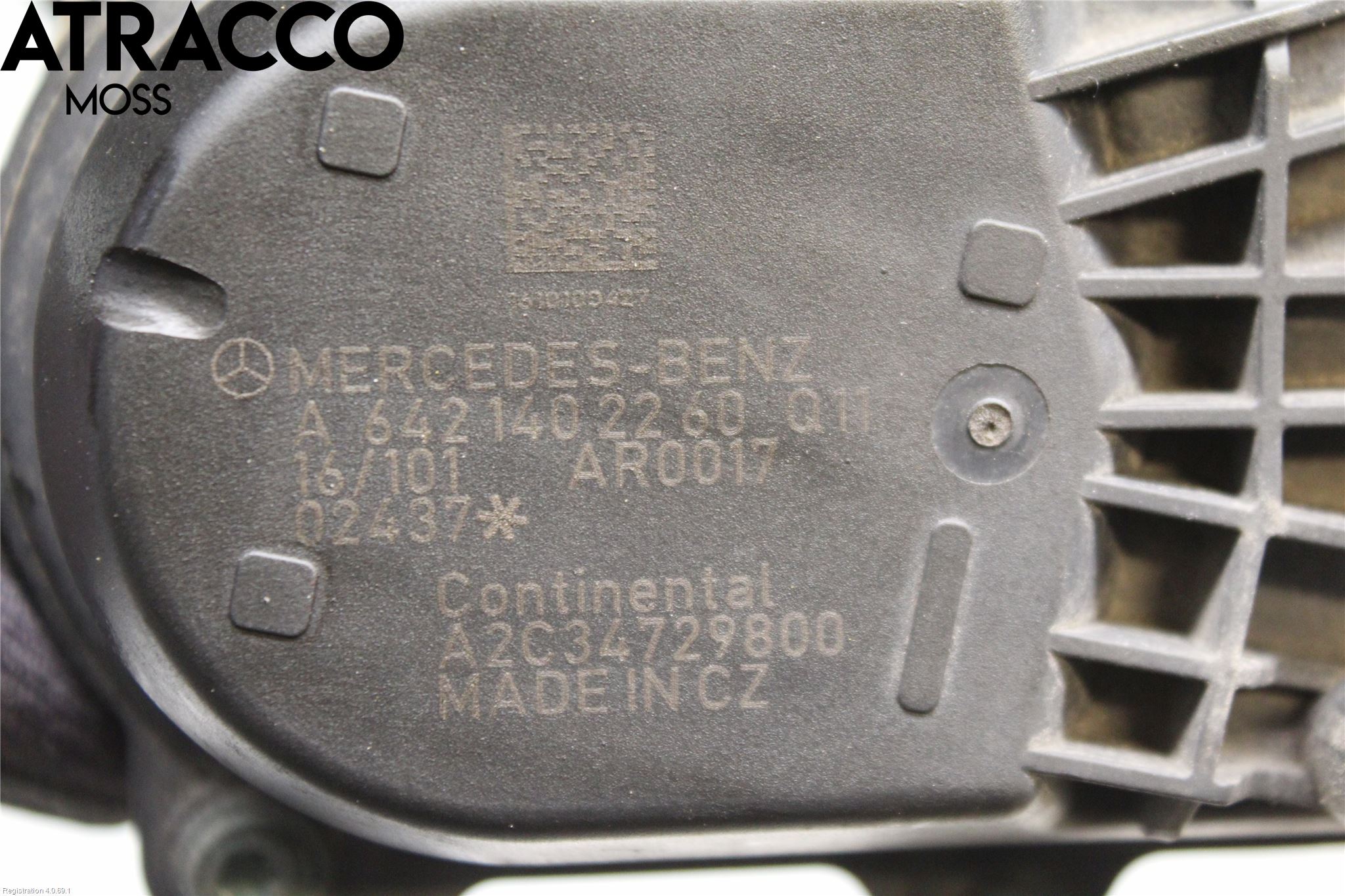 Mercedes-Benz MB S-KLASS (W222) 13-20 Egr Ventil