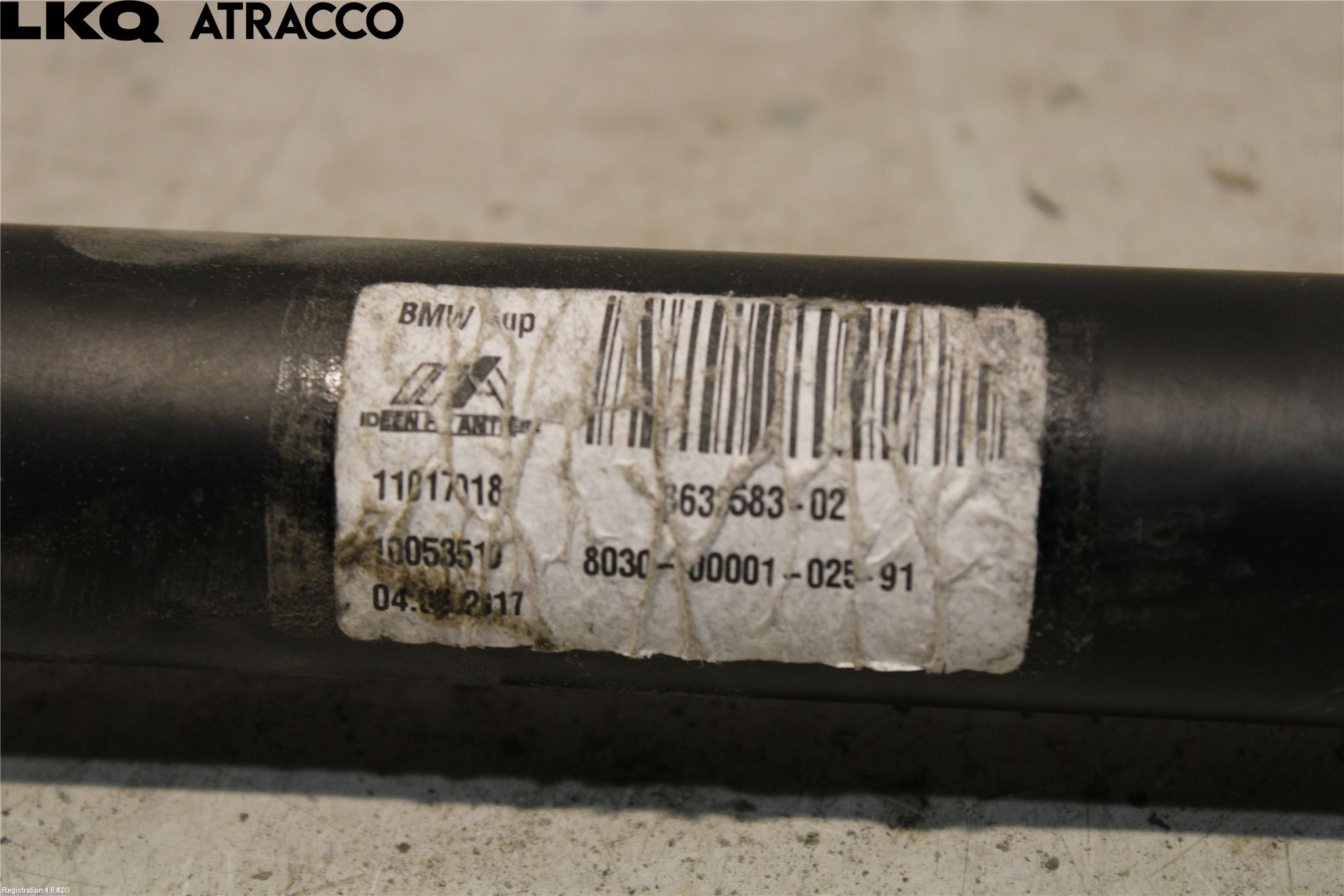 BMW 5 G30/G31/F90 17-23 Mellanaxel Främre