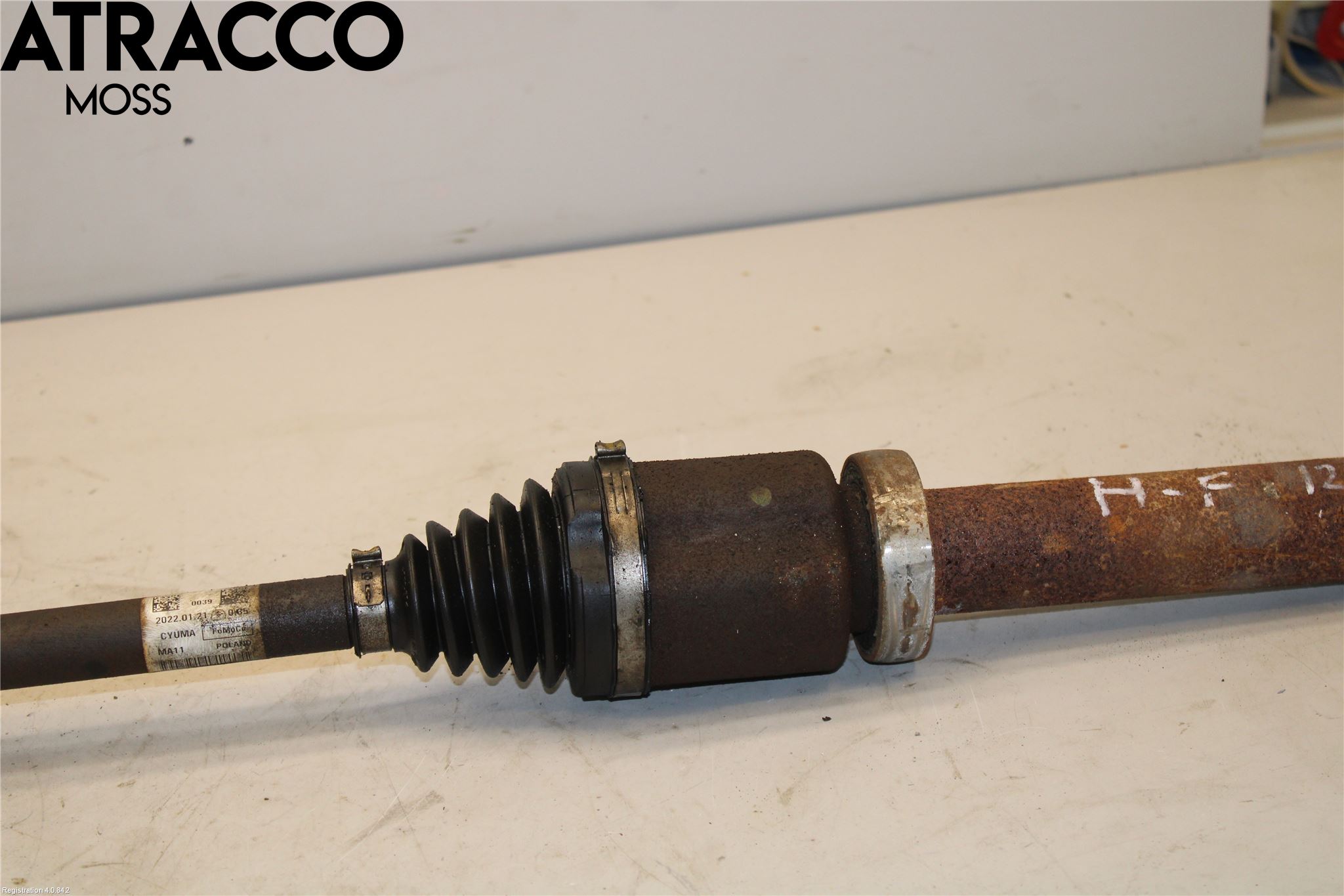 Ford TRANSIT/TOURNEO CONNECT 13-22 Drivaxel Fram Höger