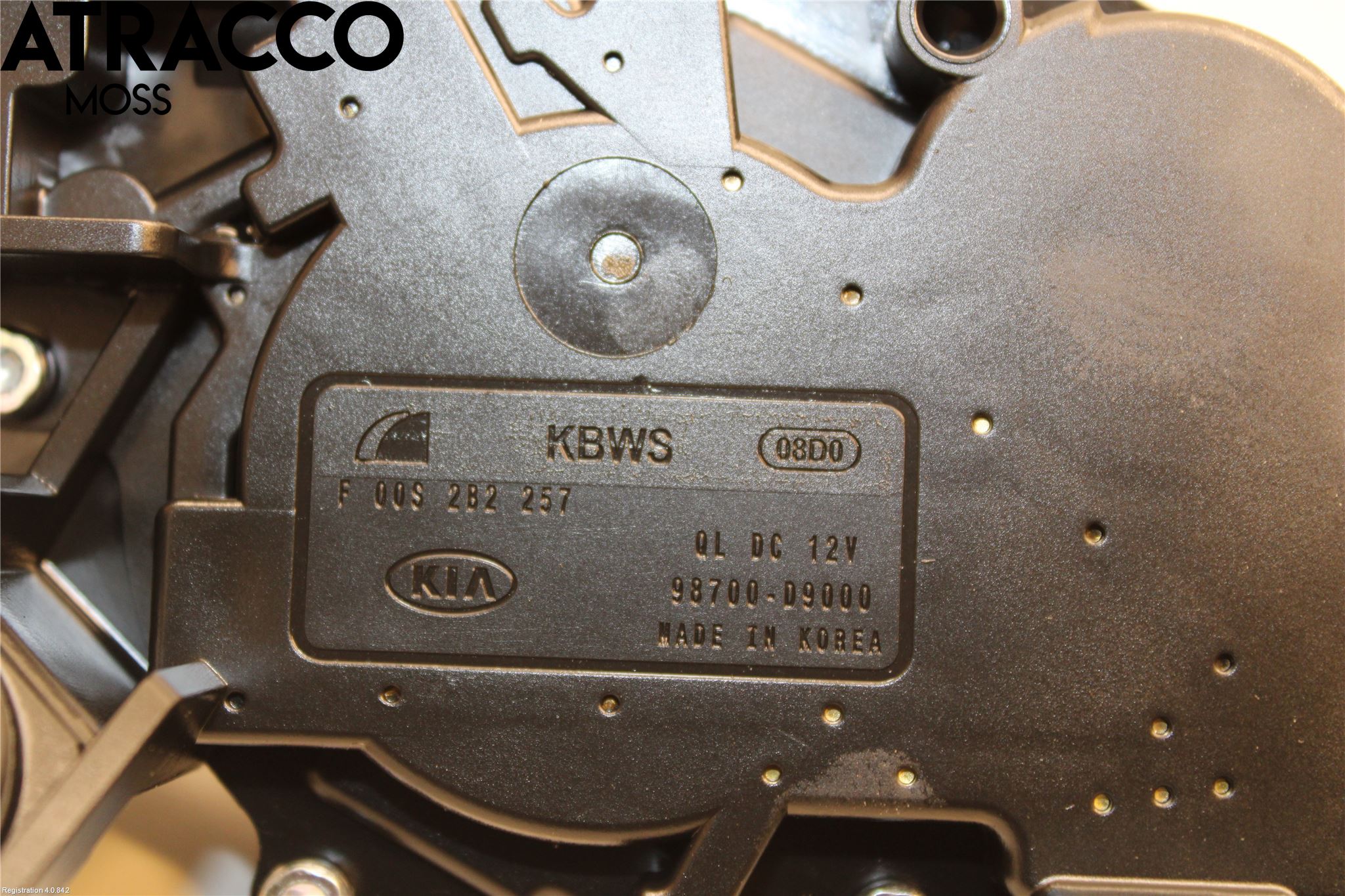 Kia SPORTAGE (QL) 16-21 Torkarmotor Baklucka